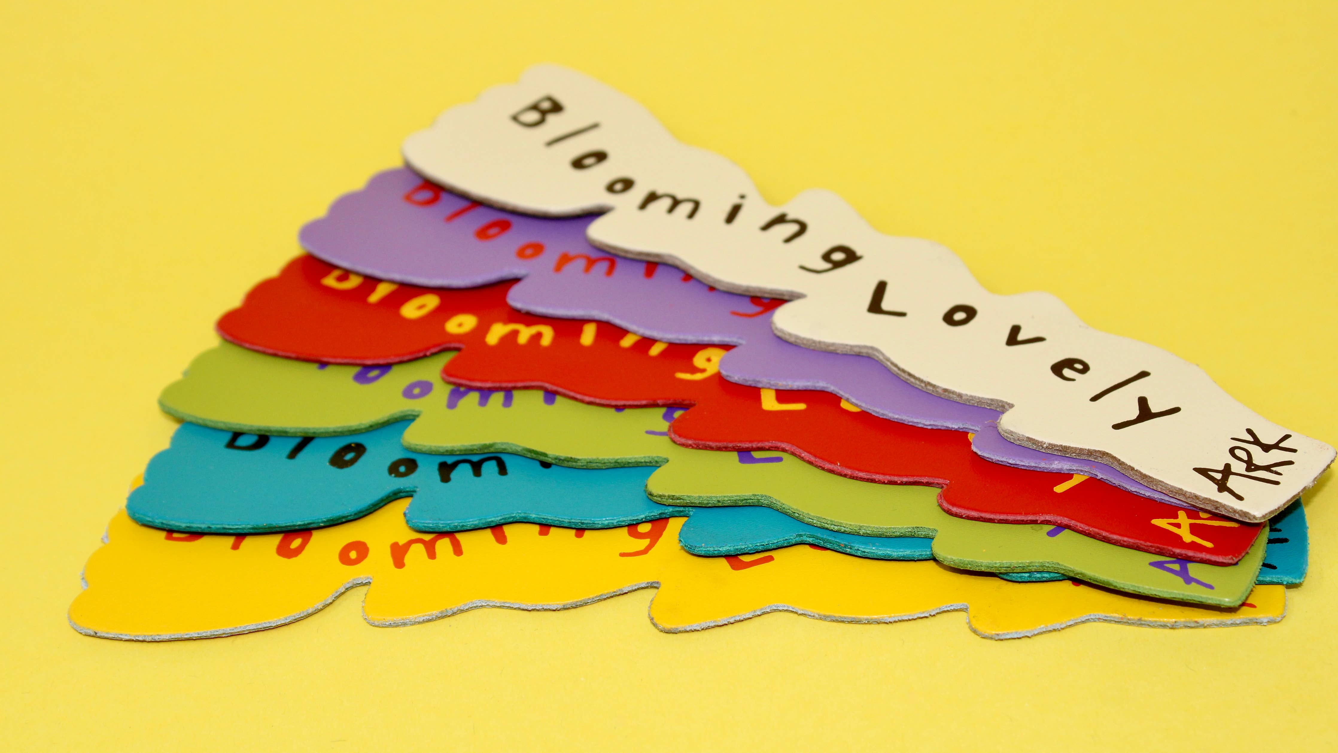 Tulip Blooming Lovely Bookmark - Yellow