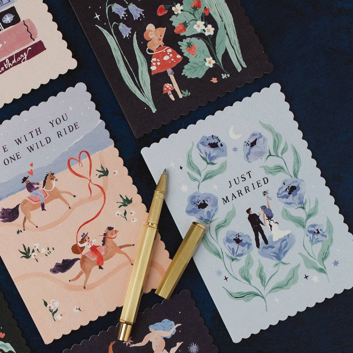 Botanical Wedding Card