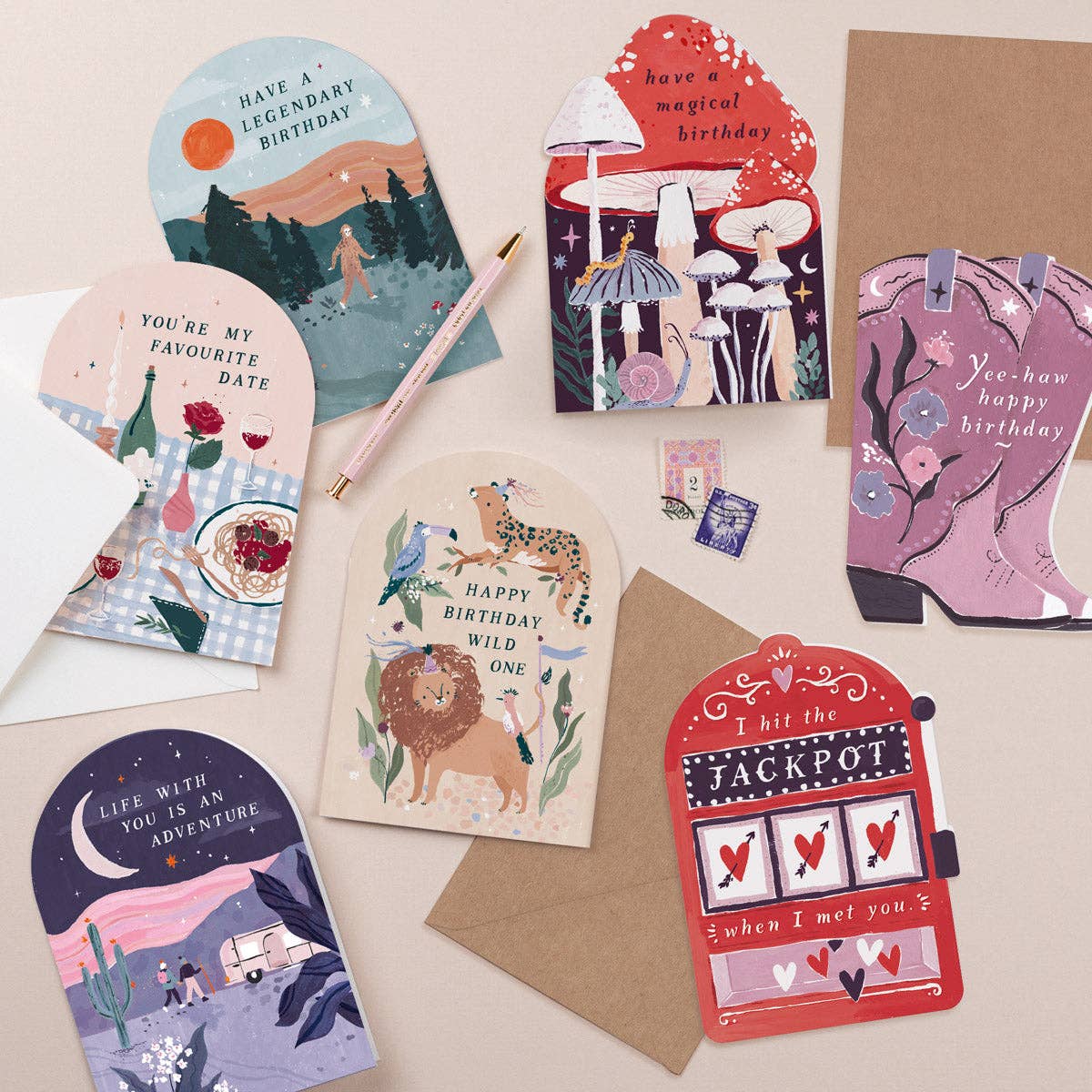 I Hit The Jackpot Card