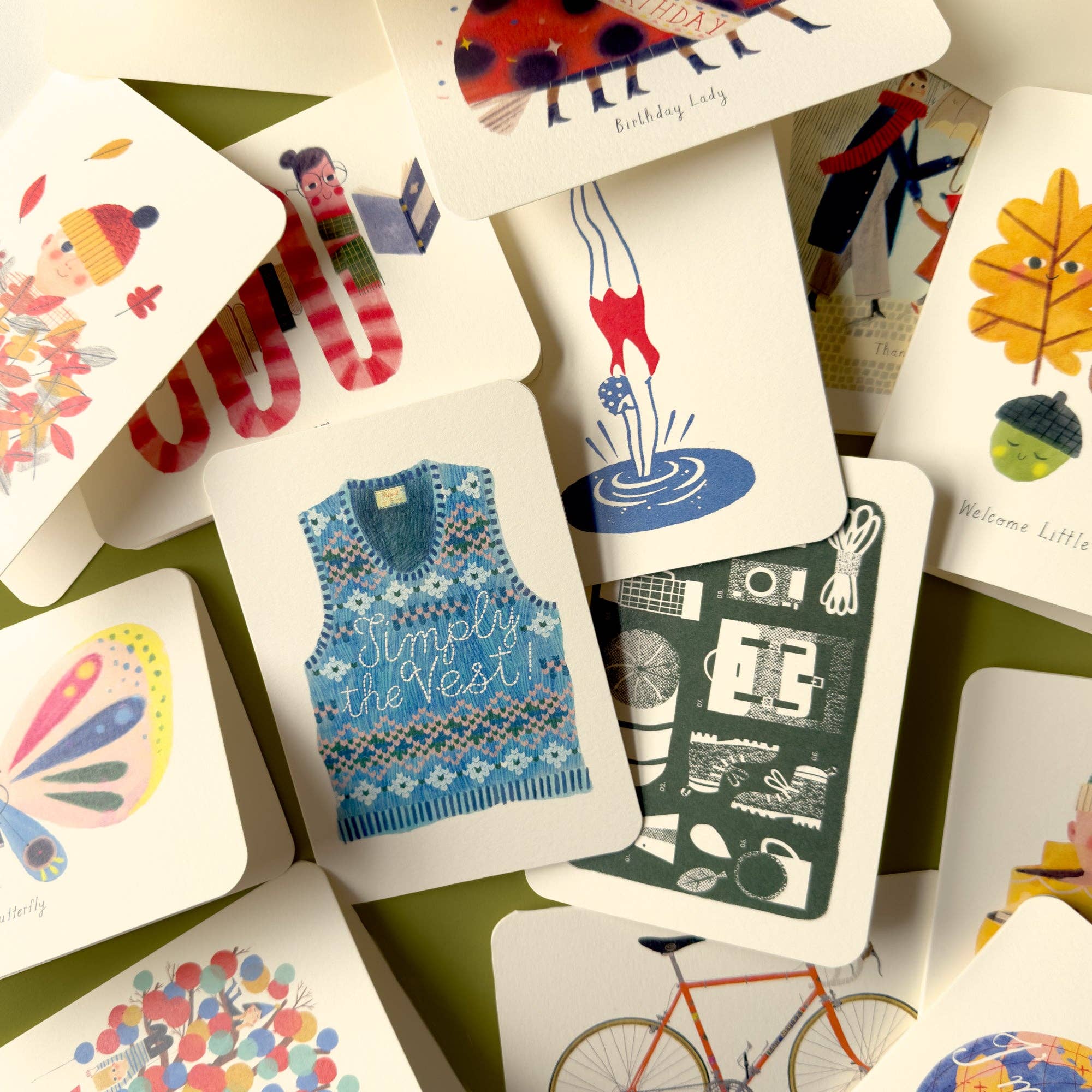 Daddy Long Legs Father's Day Card
