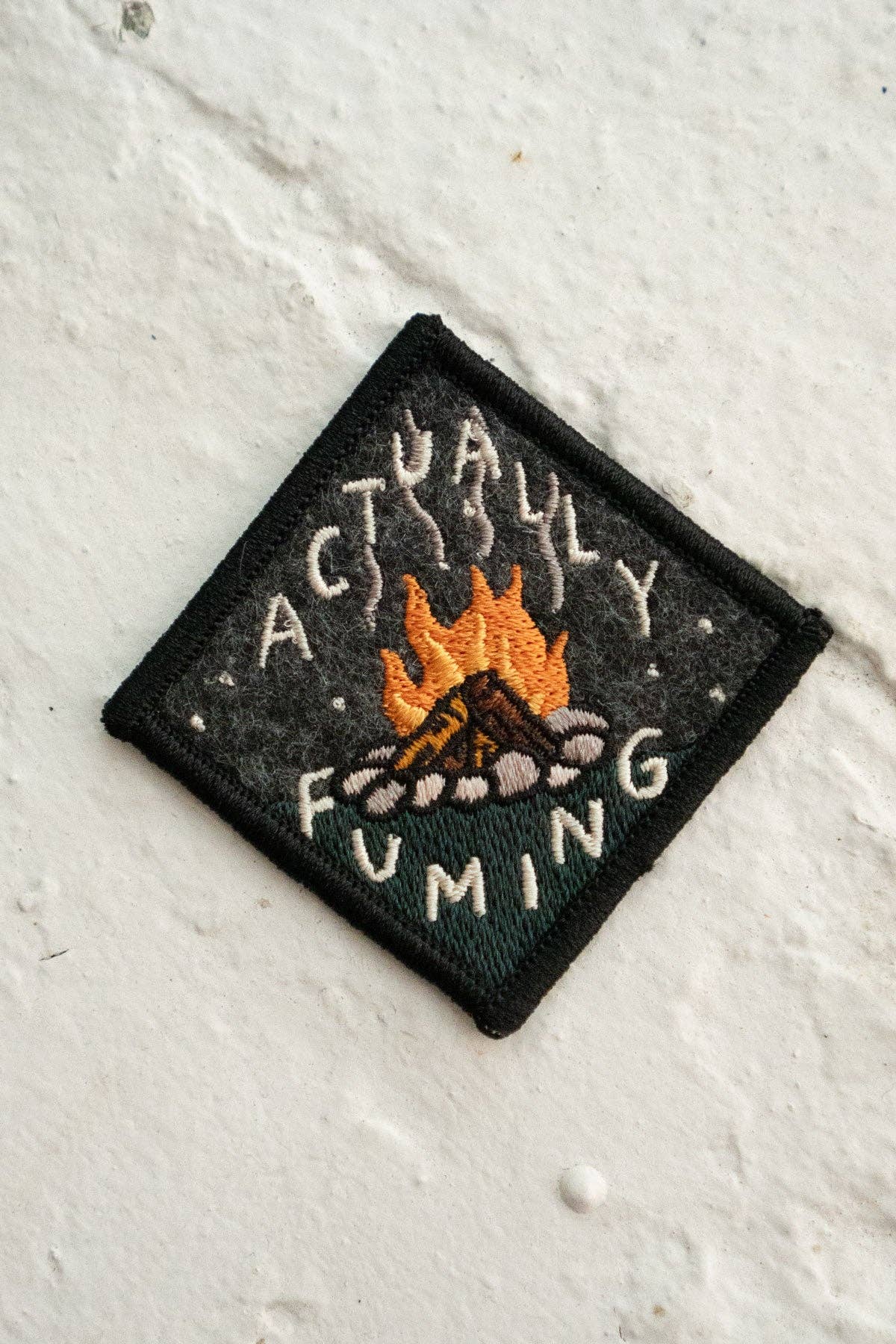 Actually Fuming Felt Sticky Patch