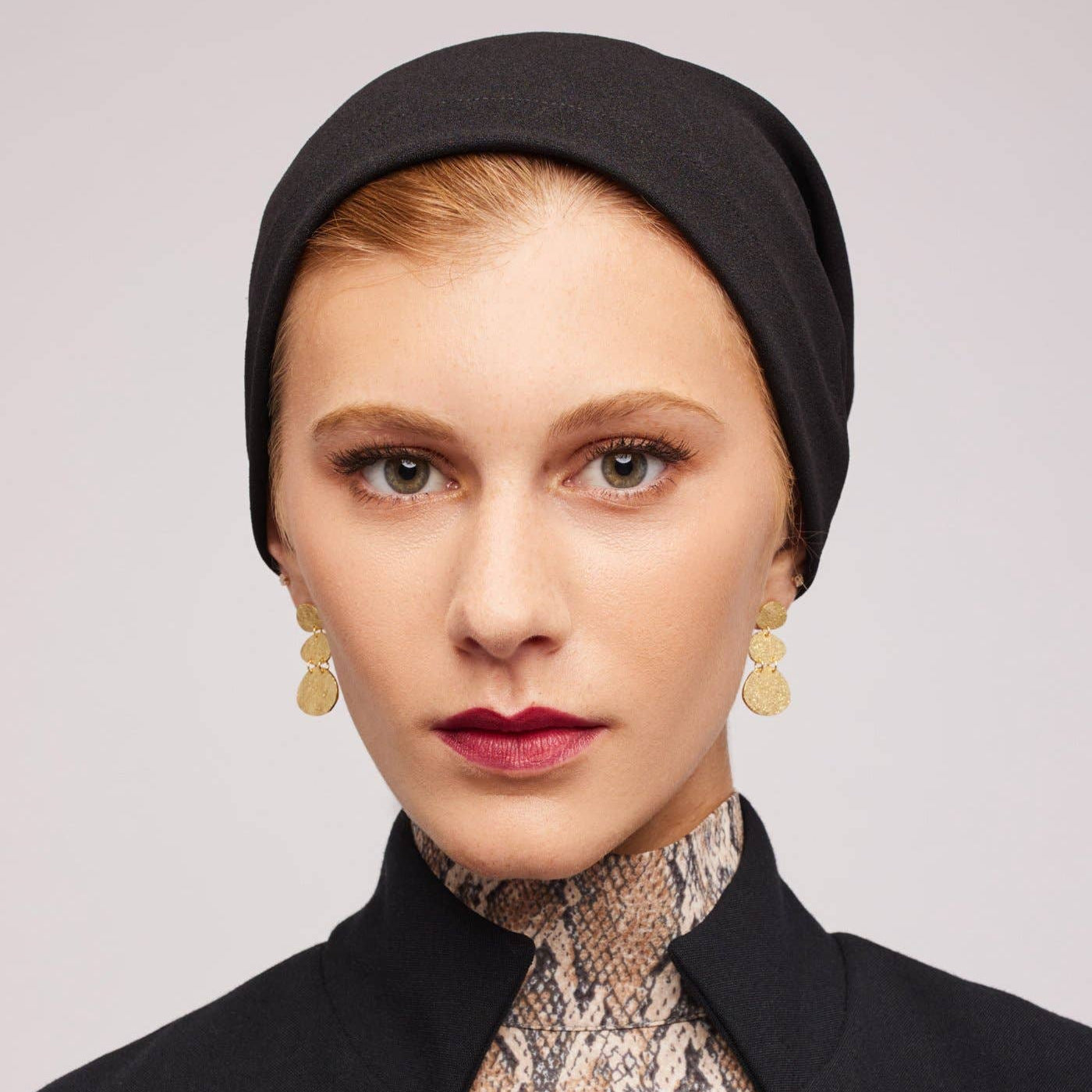 Debra Stud Earrings Gold Plated