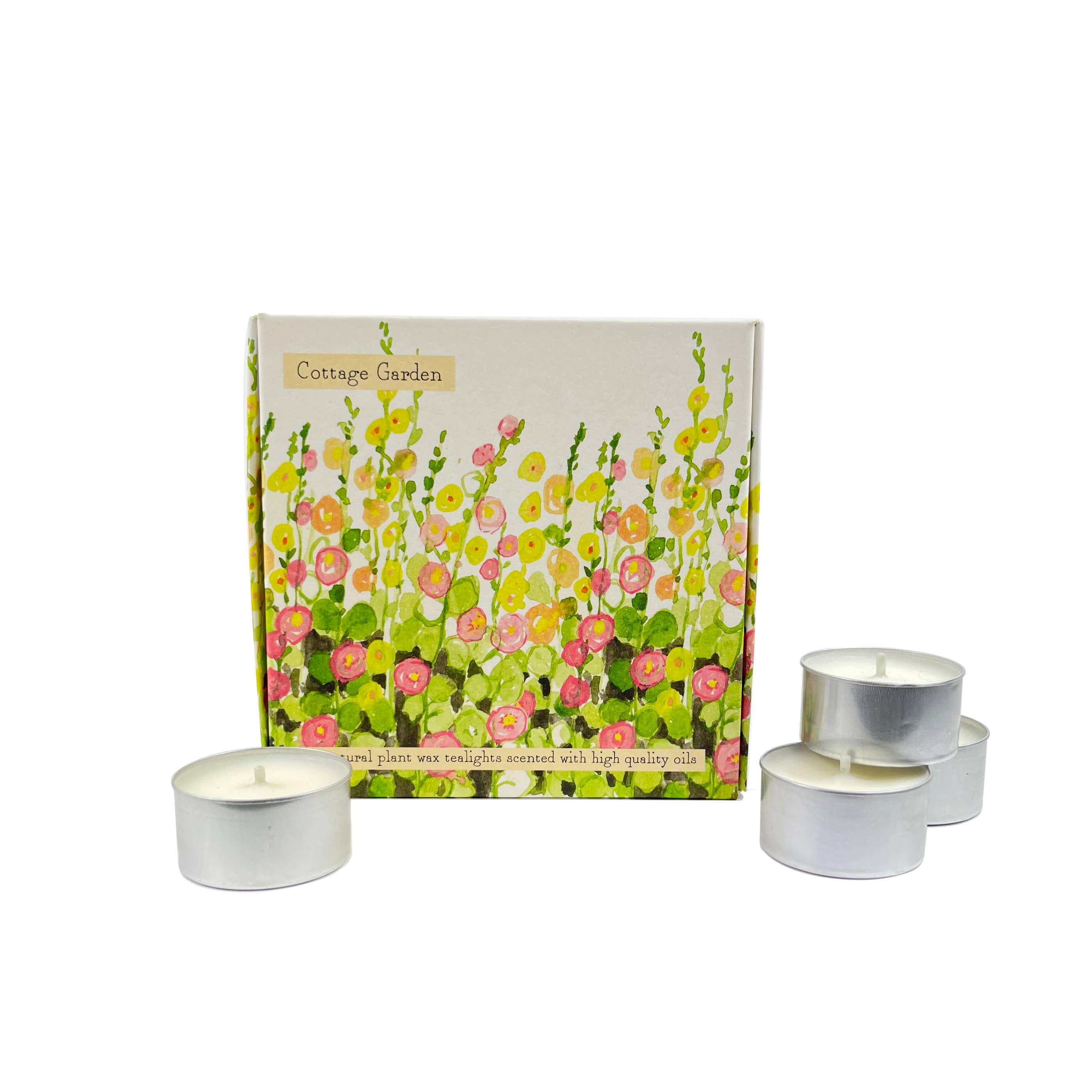 Cottage Garden Scented Tealight Set