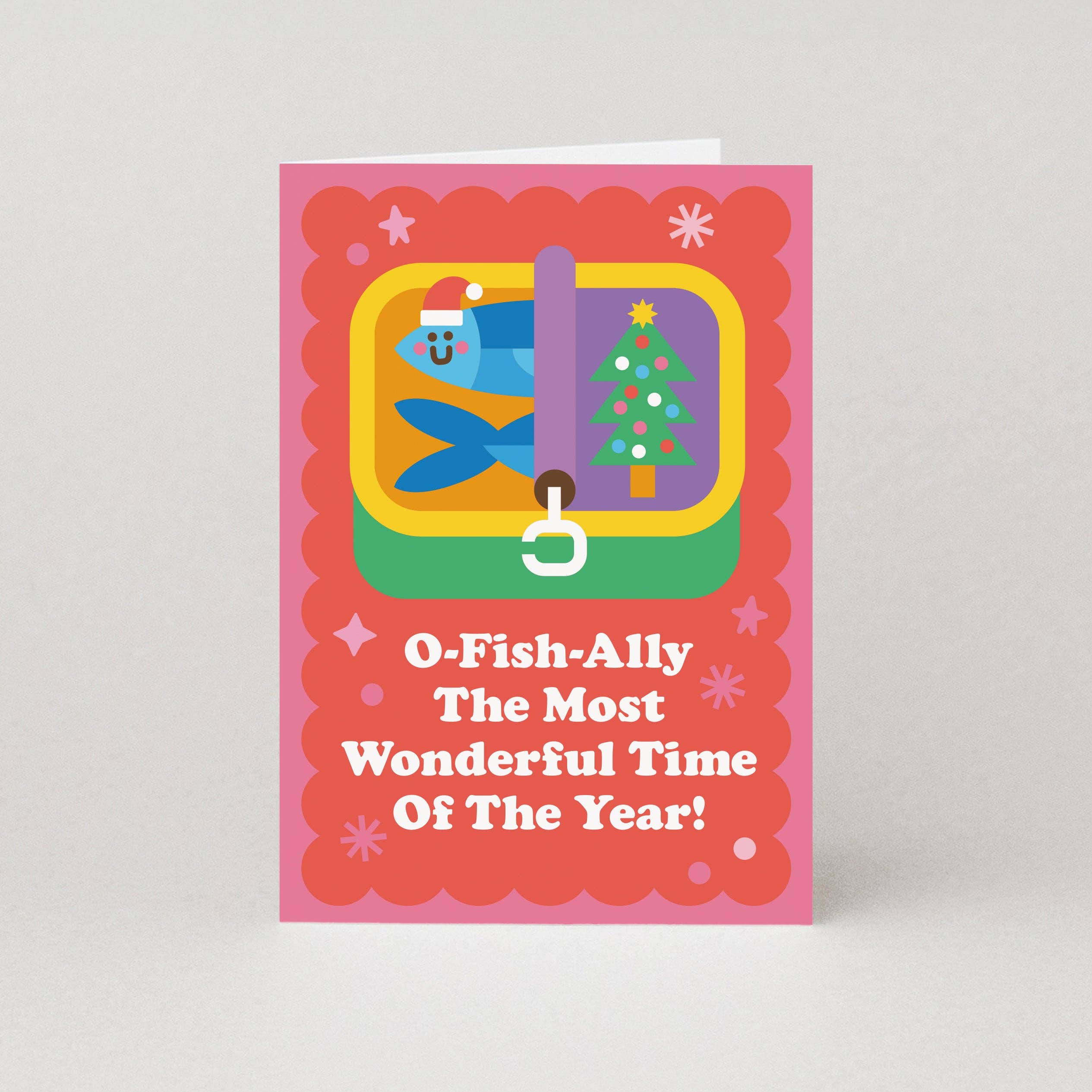 O-Fish-Ally The Most Wonderful Time Of The Year Christmas Card