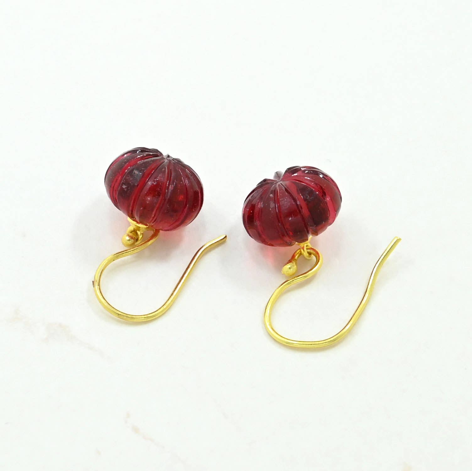 Kaeli Earring - Red Tourmaline