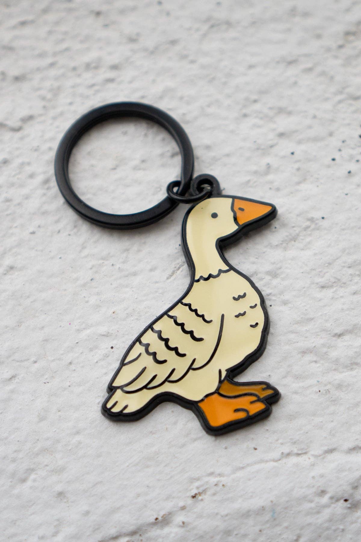 Fowl Keychain Enamel Keychain