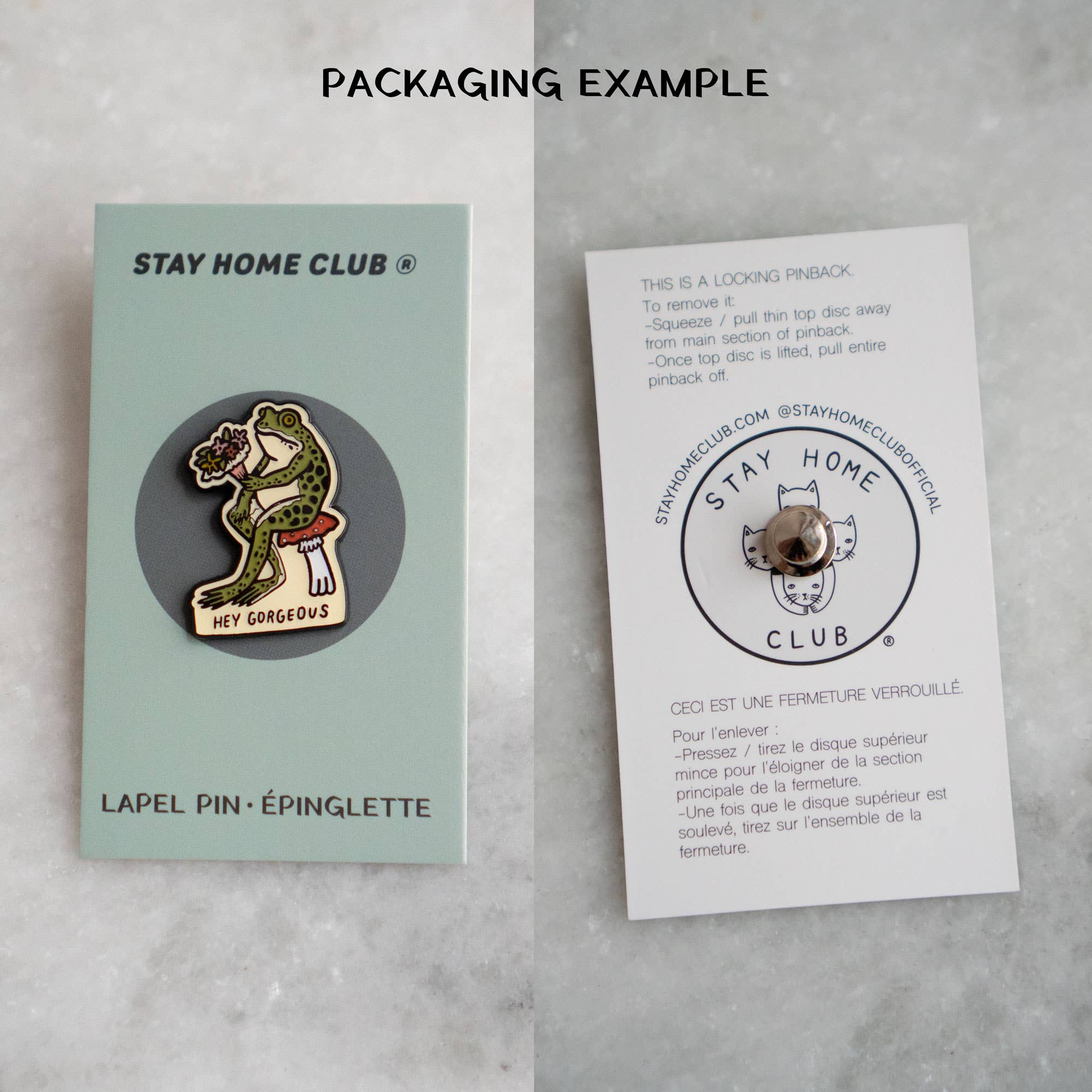 Goose Pin Badge