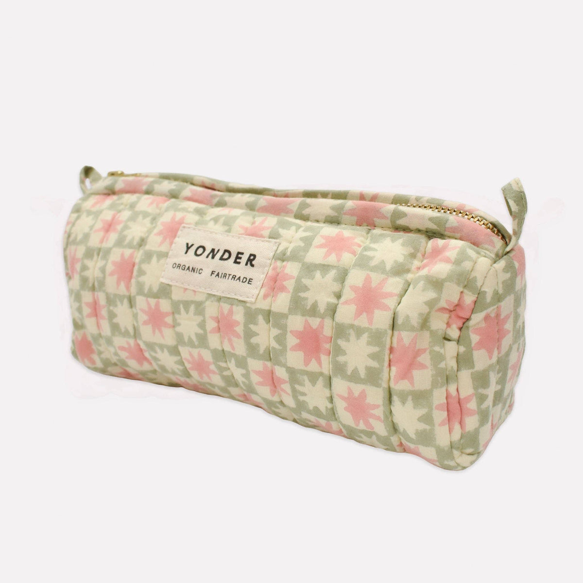 Pinwheel Quilted Barrel Case
