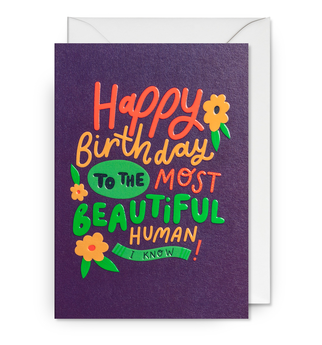 Beautiful Human Birthday Card