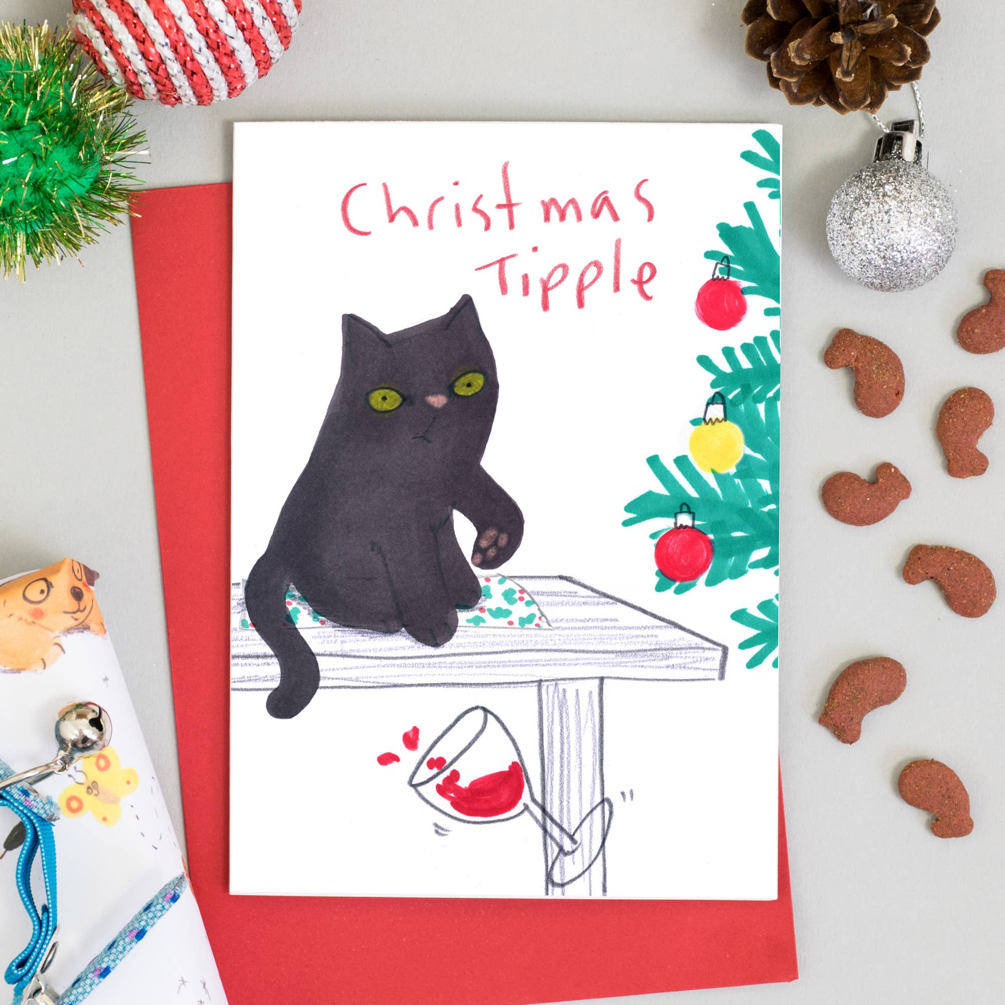 Christmas Tipple Card