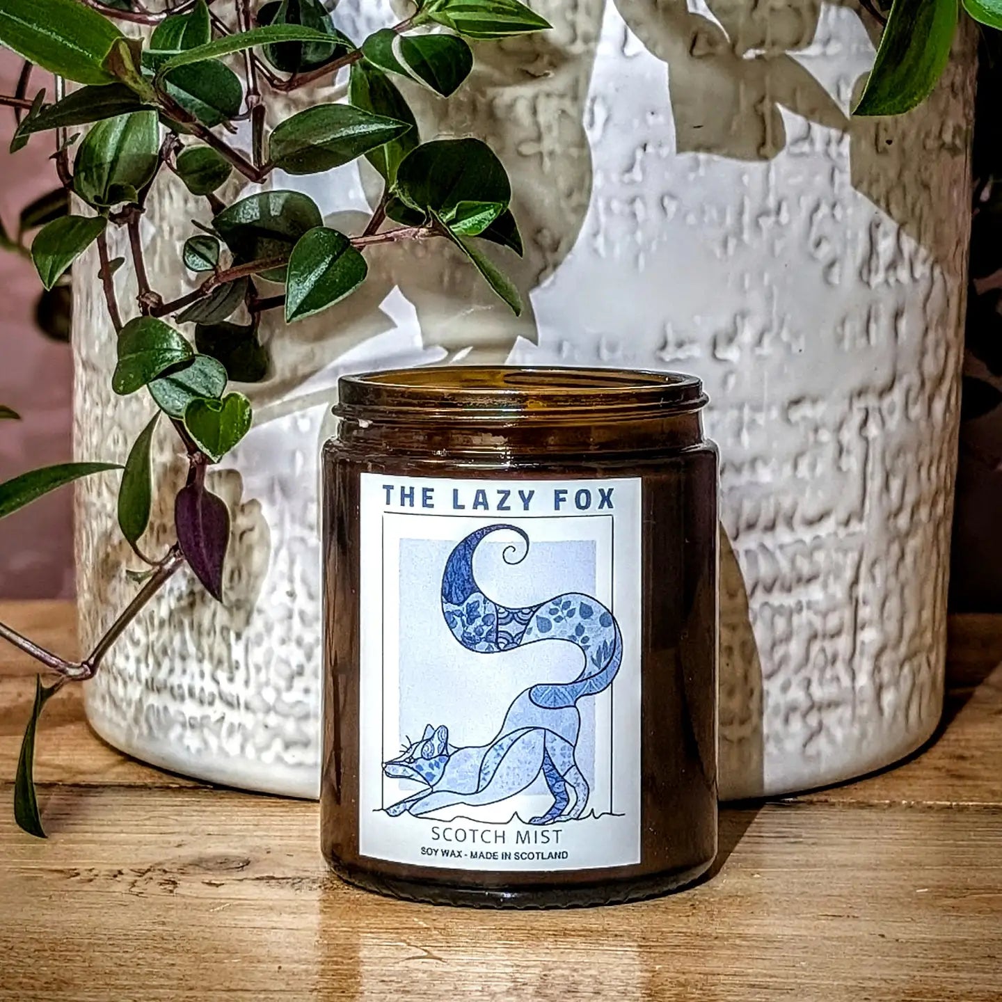 Scotch Mist Scented Jar Candle