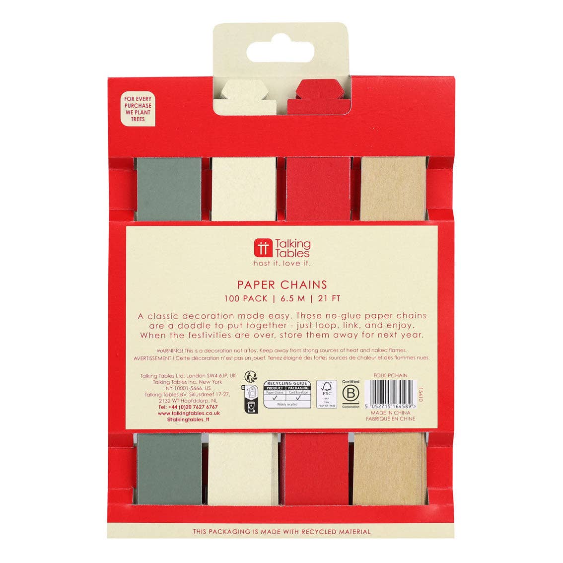 Folklore Paper Chains