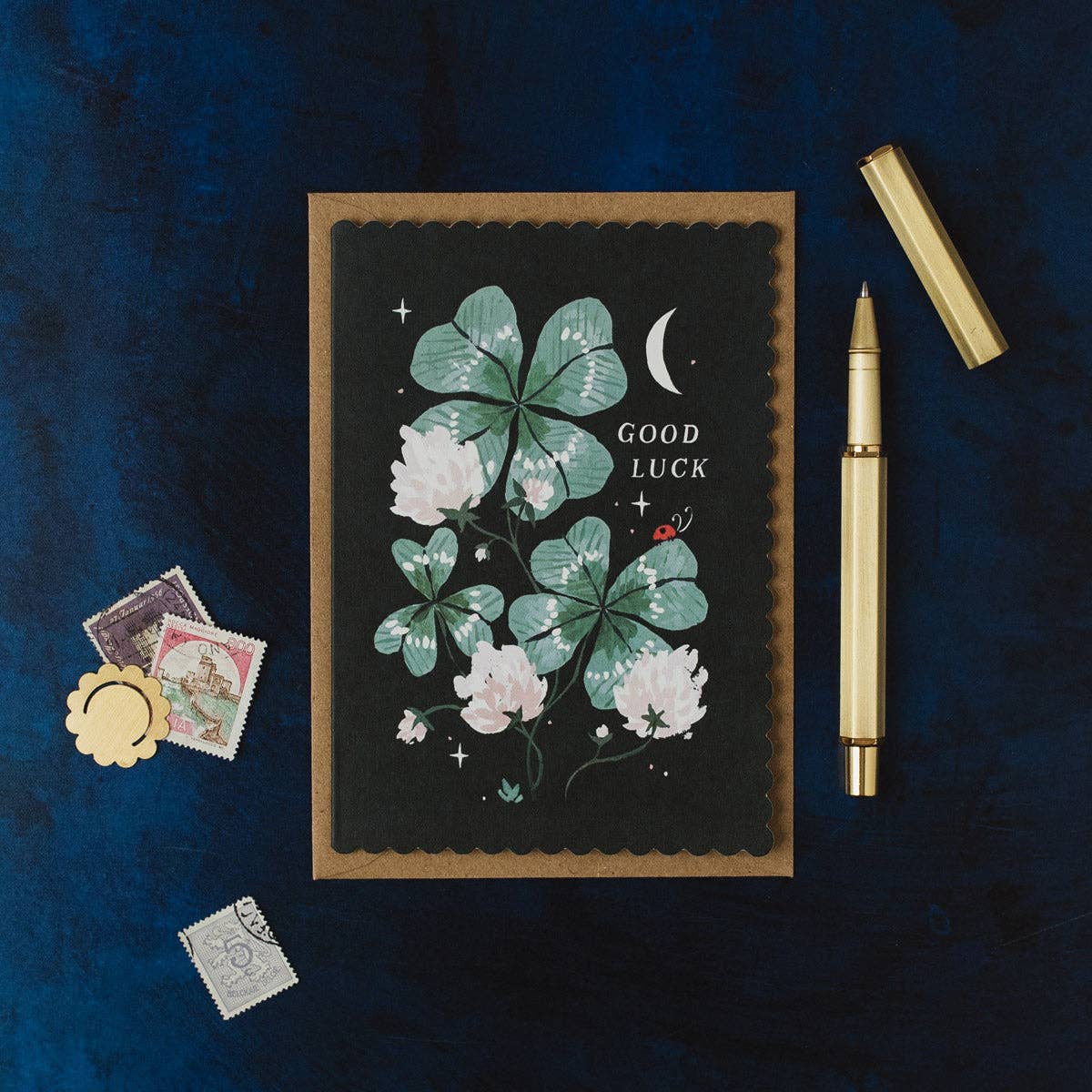 Garden Good Luck Card