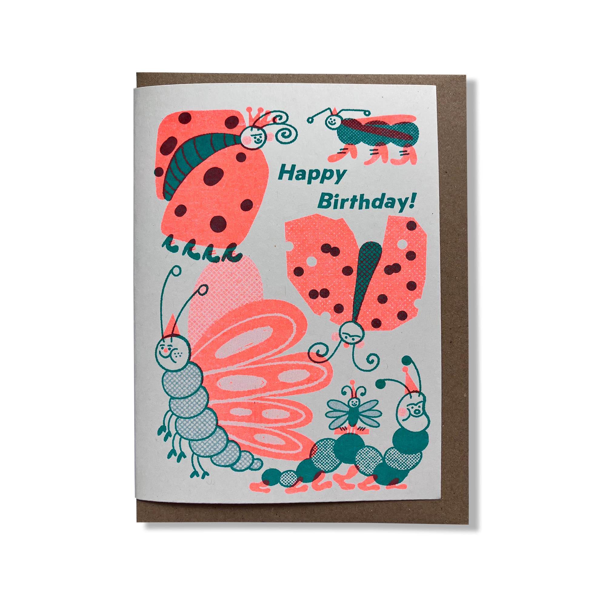 Birthday Bugs Card