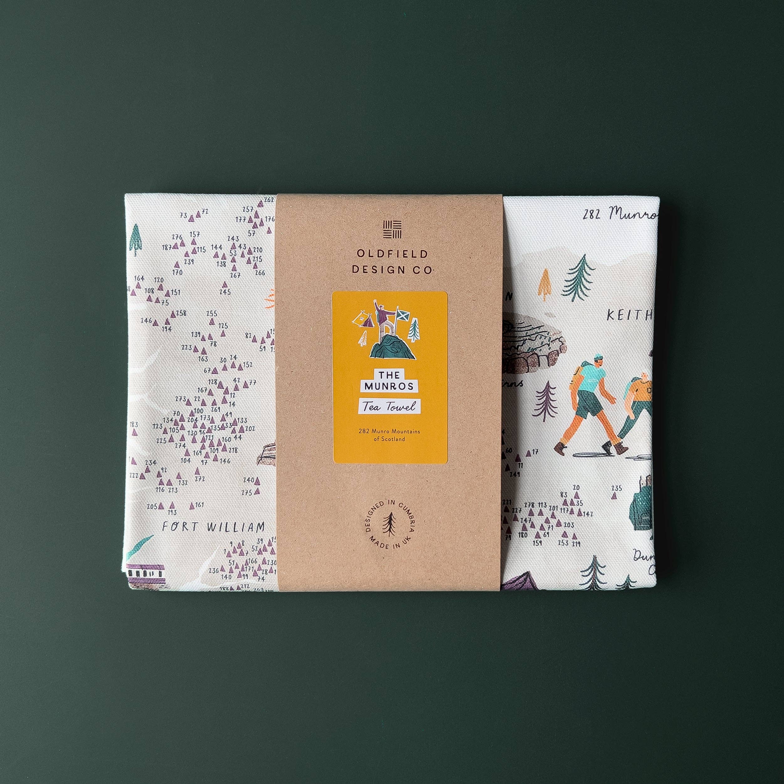 The Munros Tea Towel
