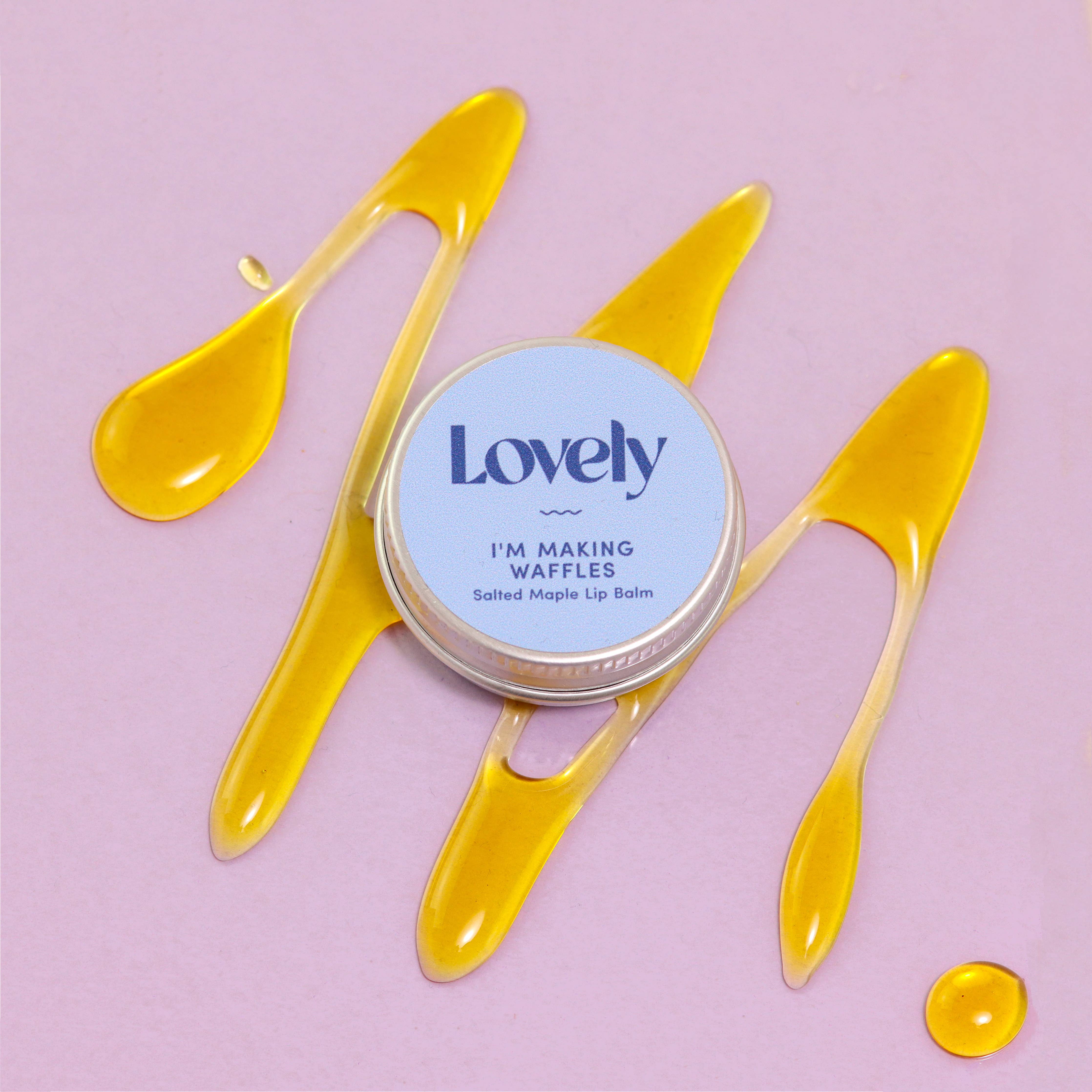I'm Making Waffles Lip Balm - Salted Maple
