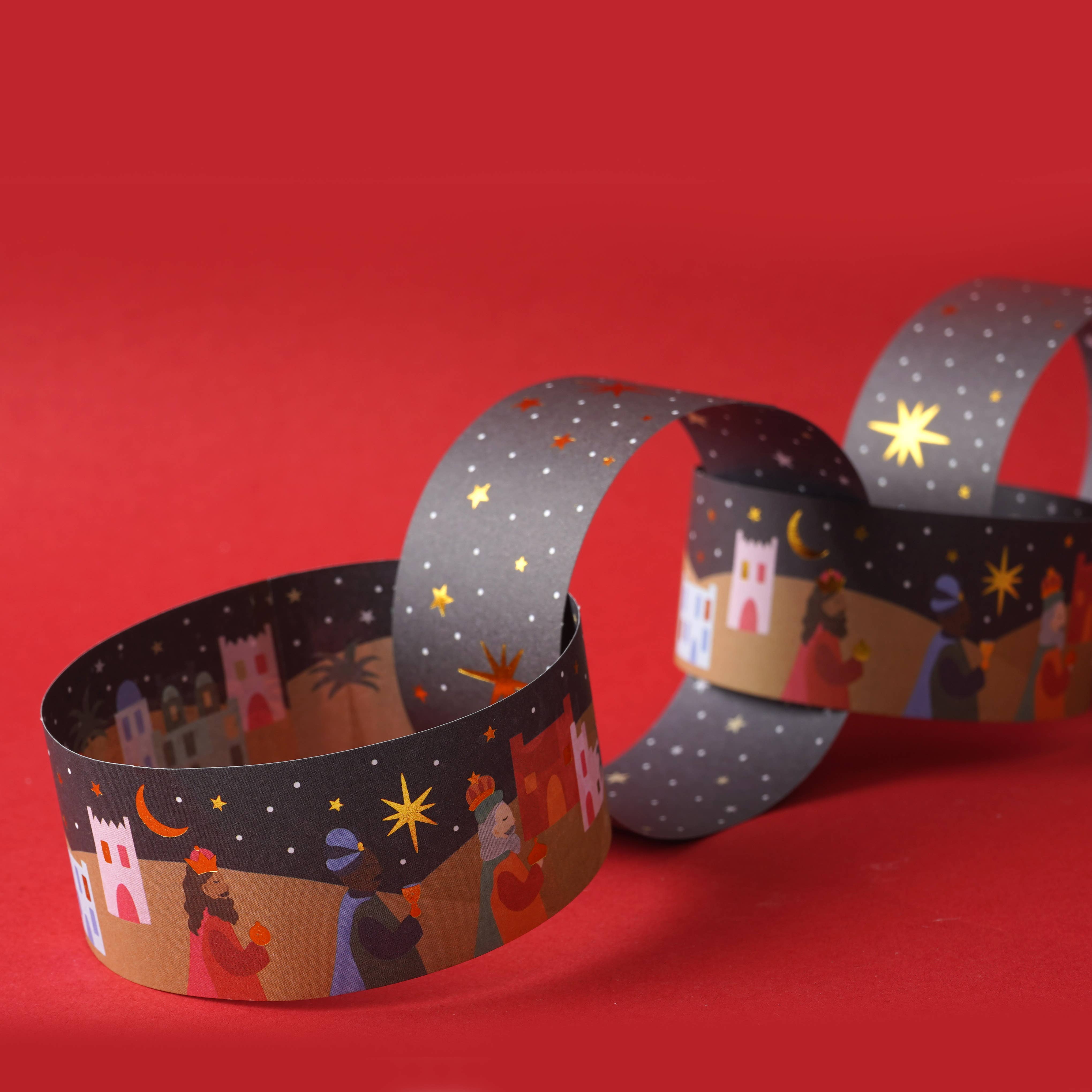 Christmas We Three Kings Pack of 100 Paper Chains
