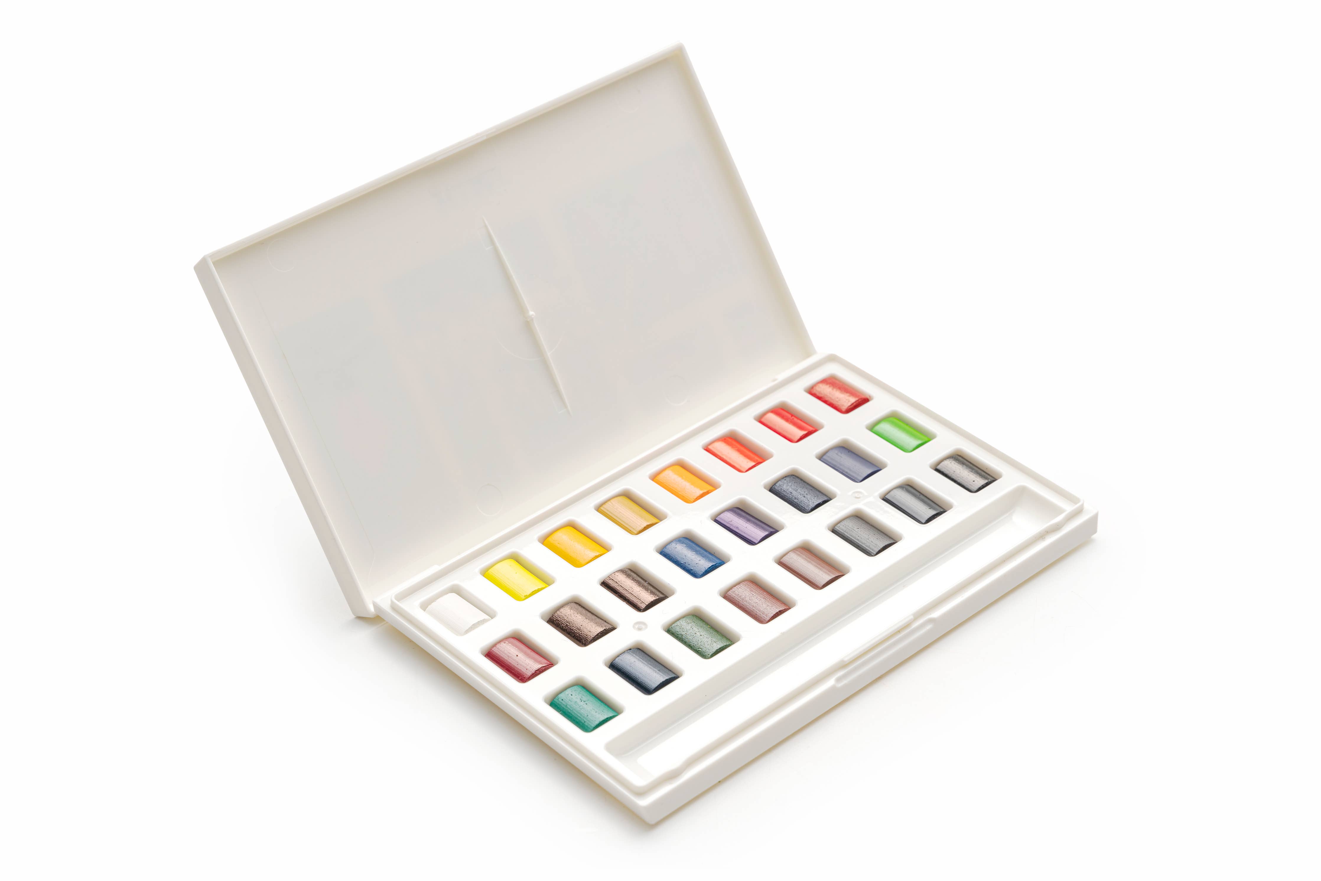 Watercolour Kit 24 Half-Pans & Waterbrush