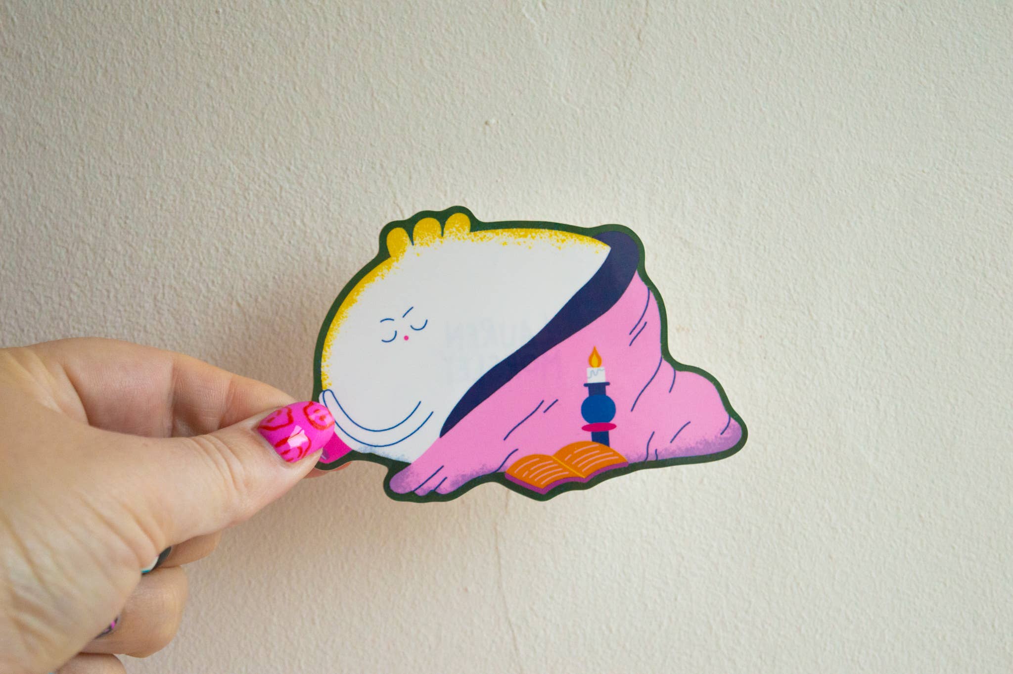 Sleepy Dumpling Sticker
