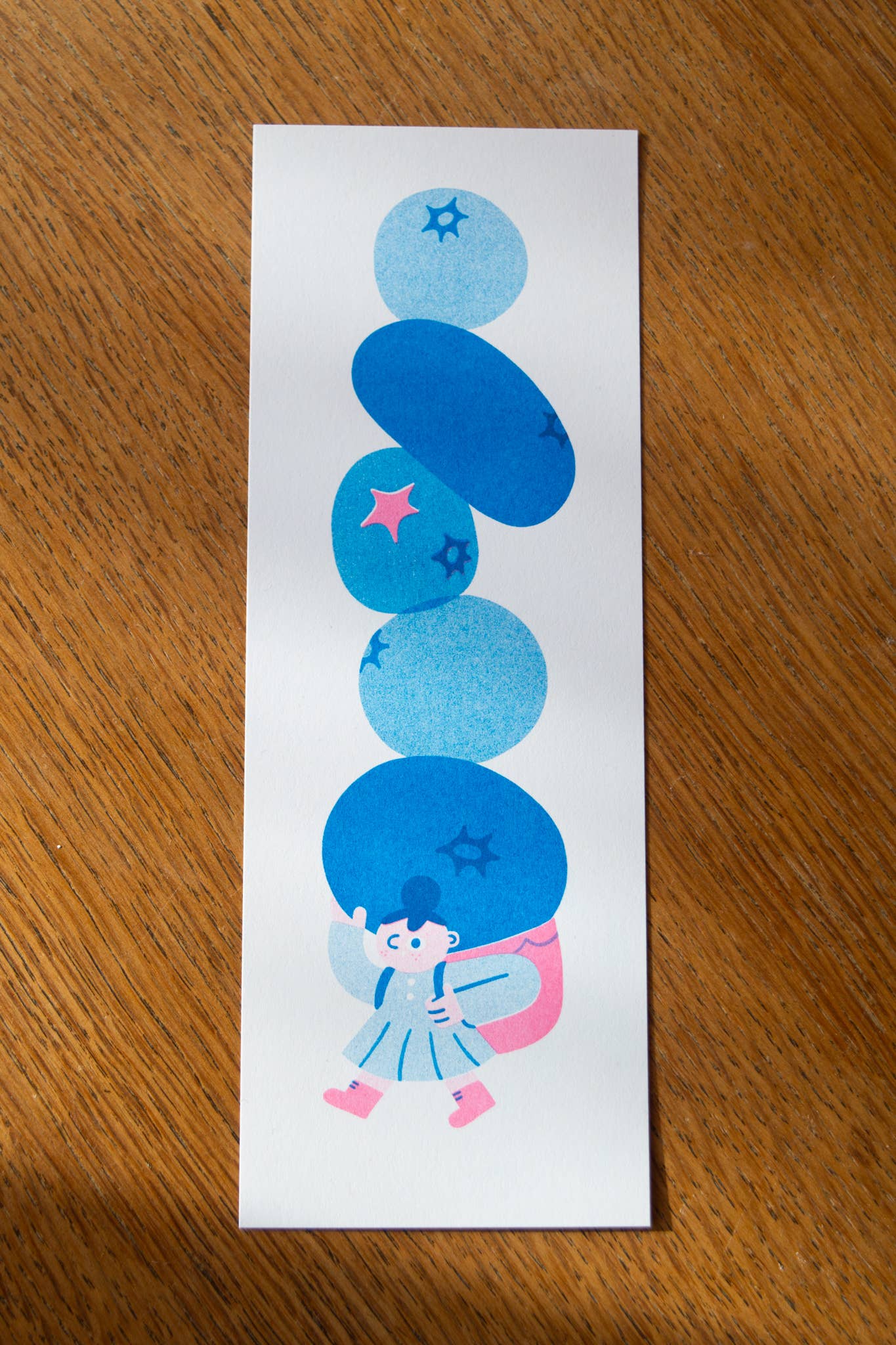 Blueberries Mini Print