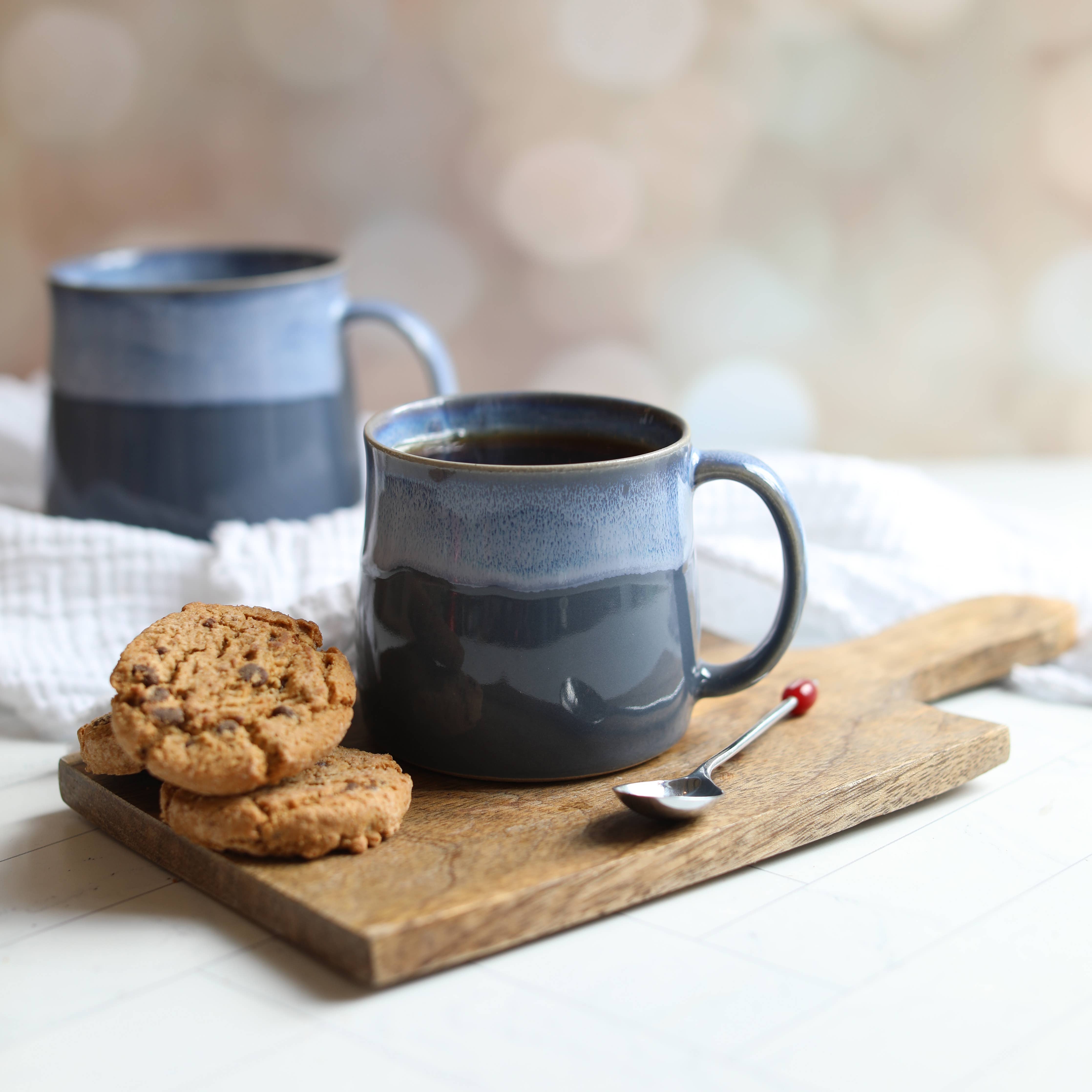 Midnight Blue Handmade Muglet Mug