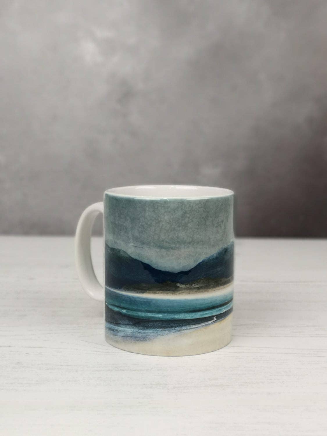 Winter Luskentyre Isle Of Harris Mug