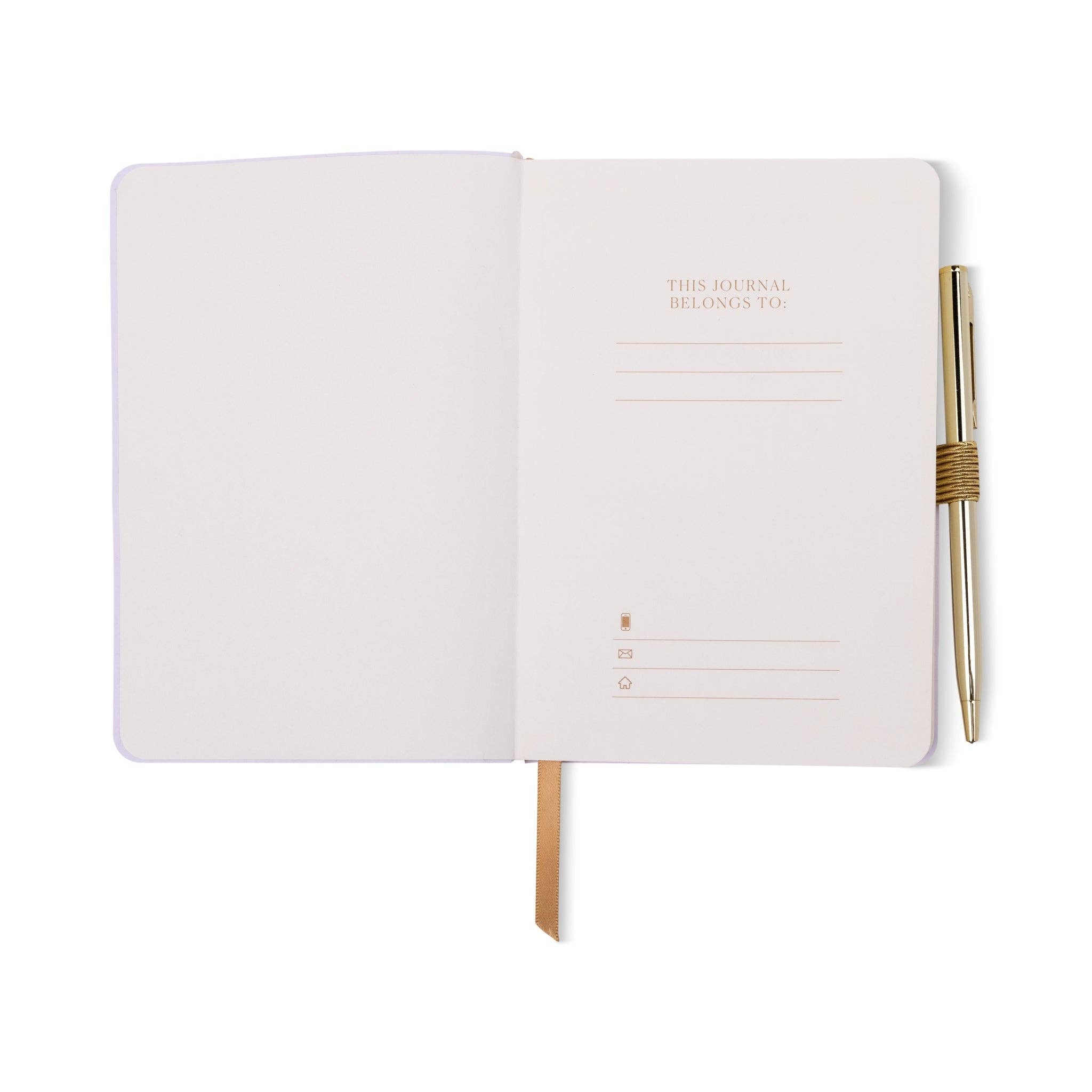 Gratitude Journal With Pen - Dancing Ladies