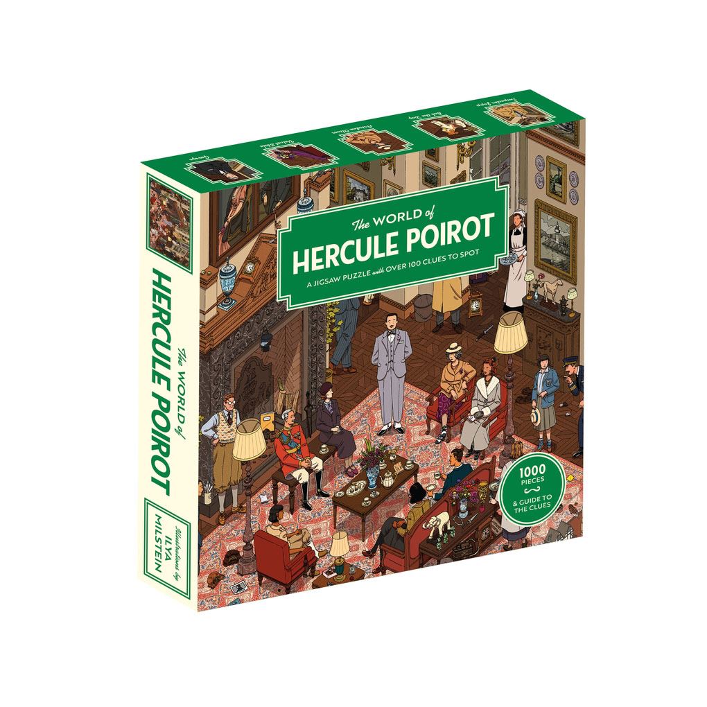 World Of Hercule Poirot – 1000 Piece Jigsaw Puzzle