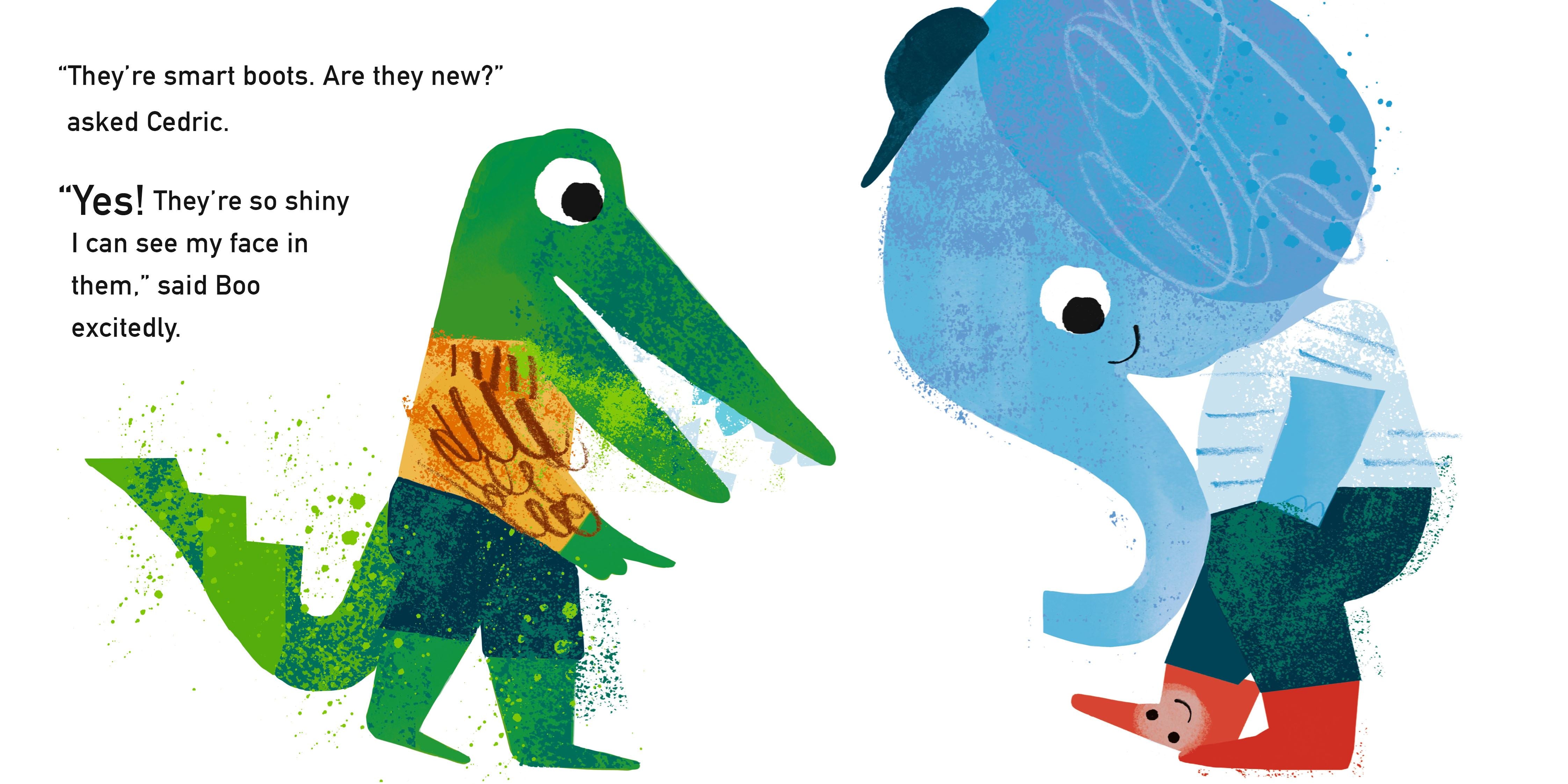 New Boots Cedric and Boo