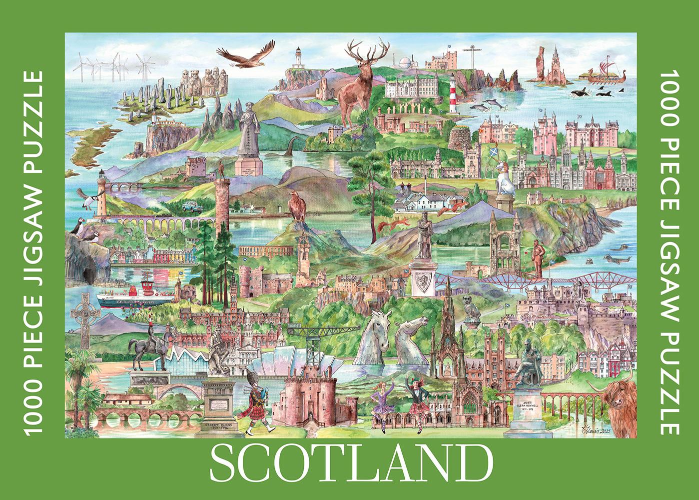 Scotland : 1000 Piece Jigsaw Puzzle