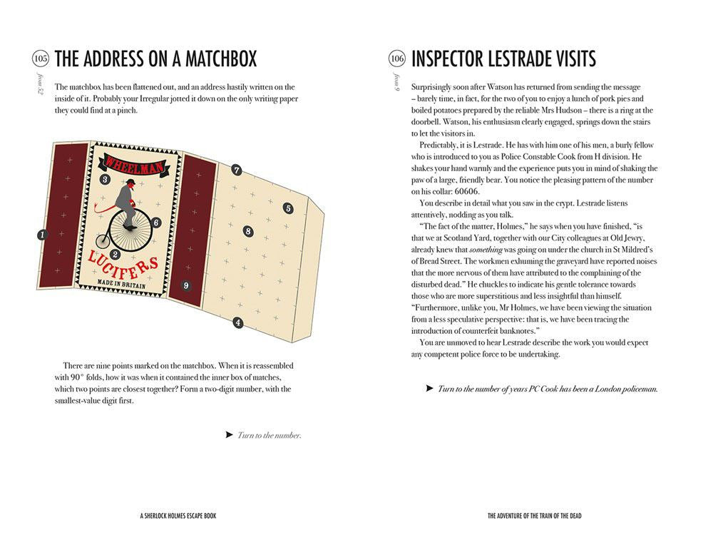 Sherlock Holmes Escape Room - Train Of The Dead