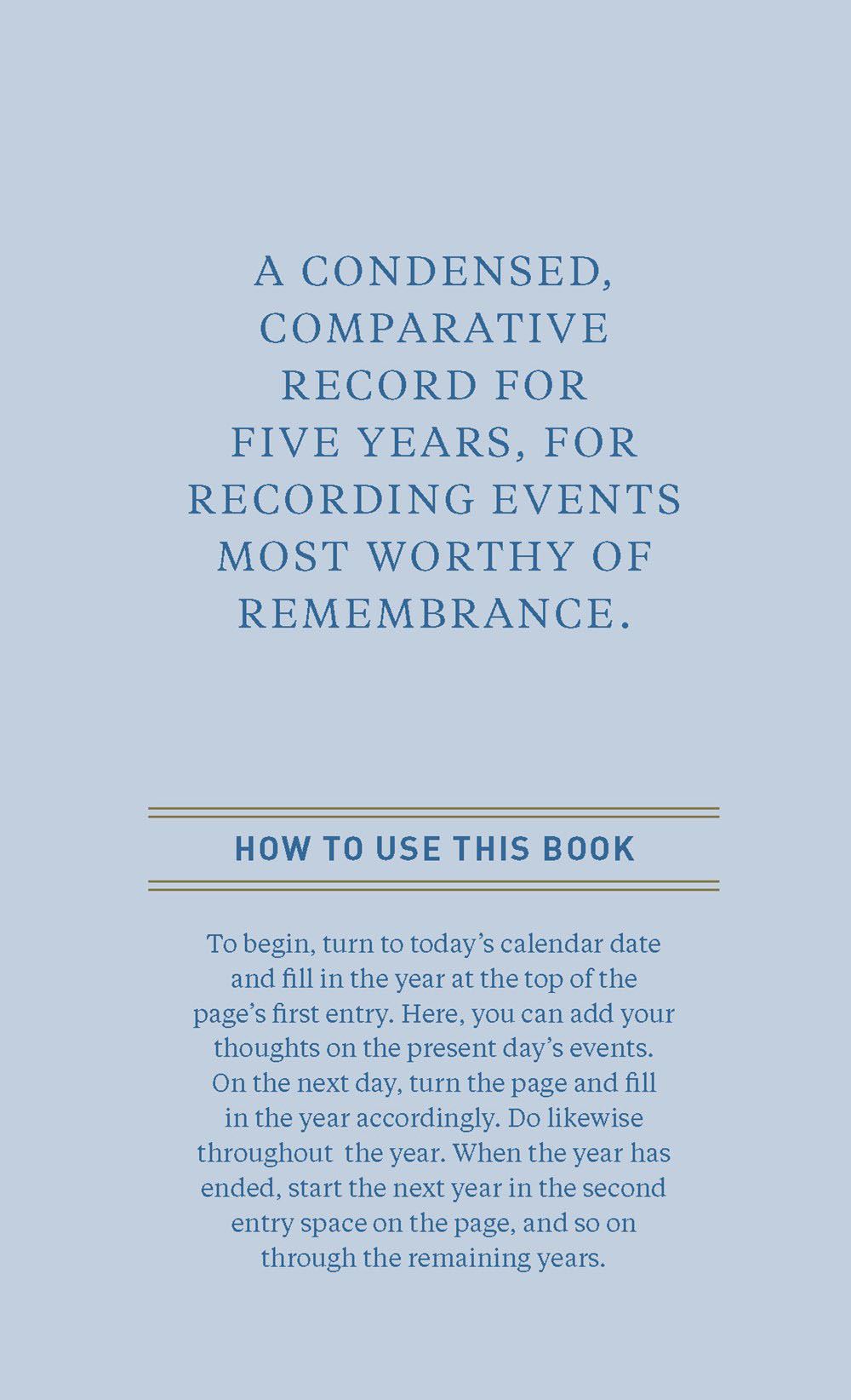 Denim One Line A Day