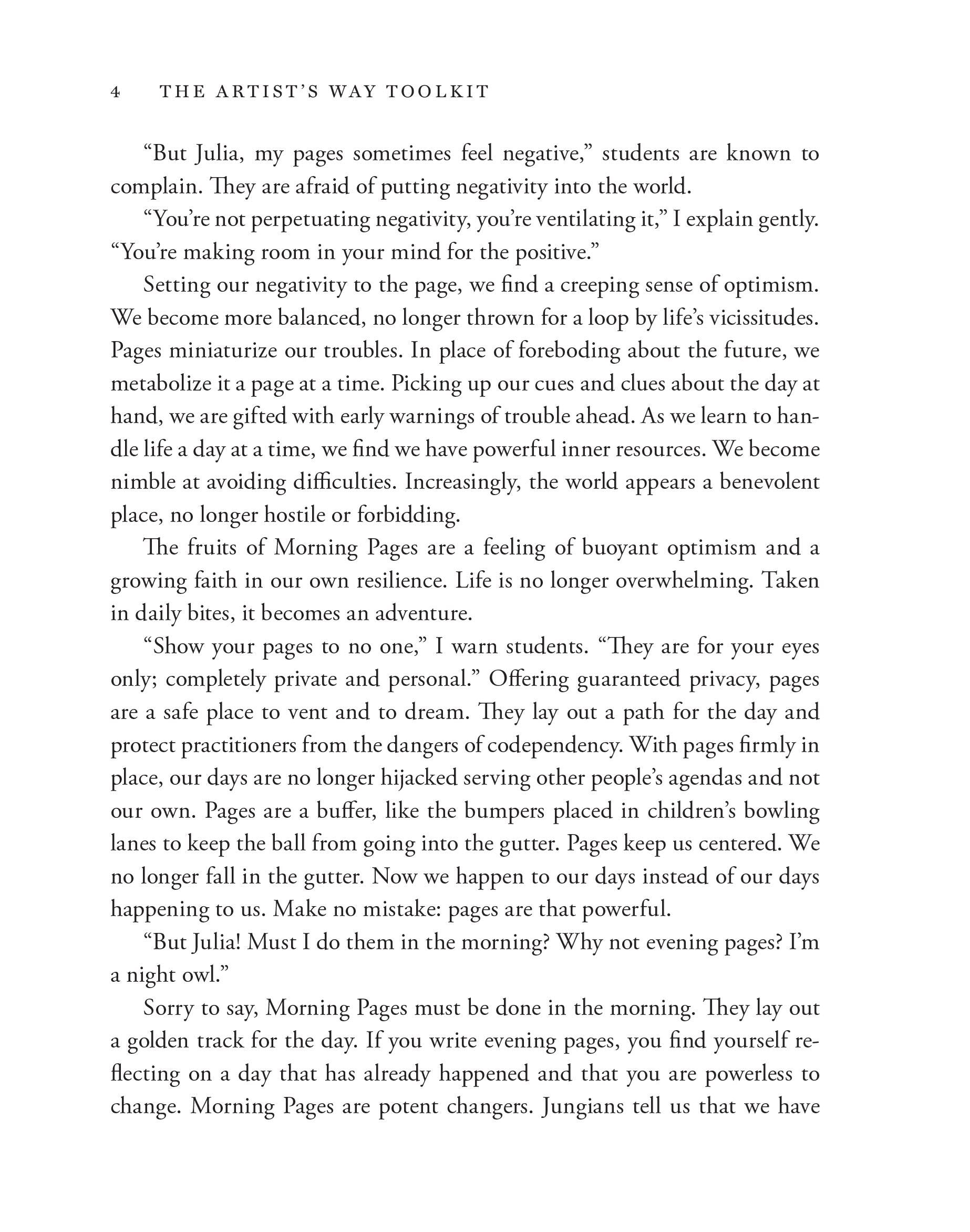 The Artist's Way Toolkit