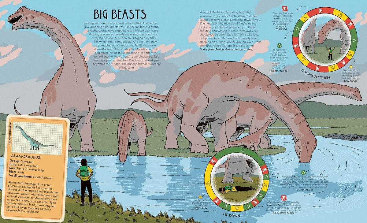 Spin to Survive : Dinosaur Island