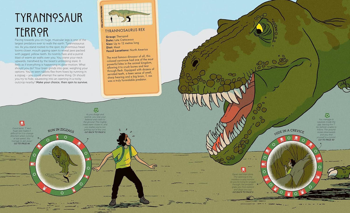Spin to Survive : Dinosaur Island