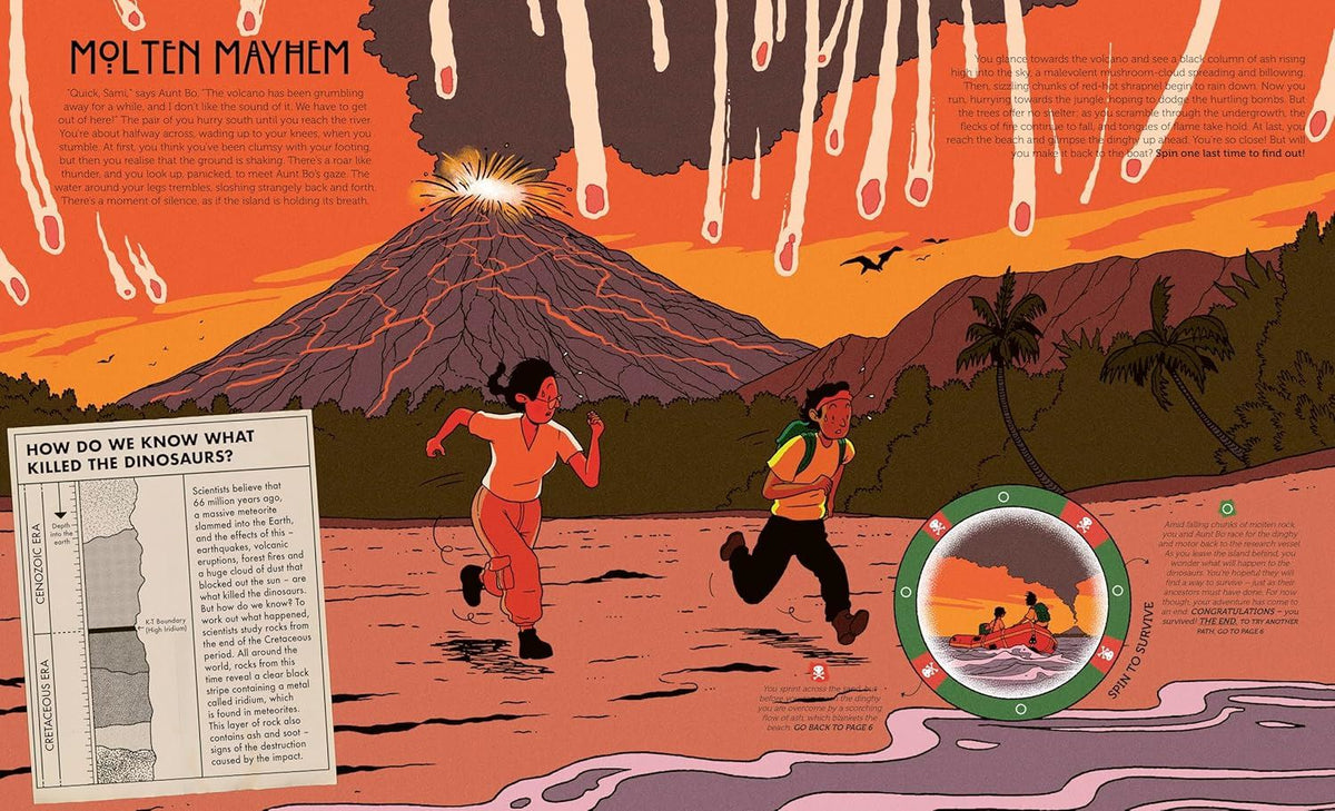Spin to Survive : Dinosaur Island