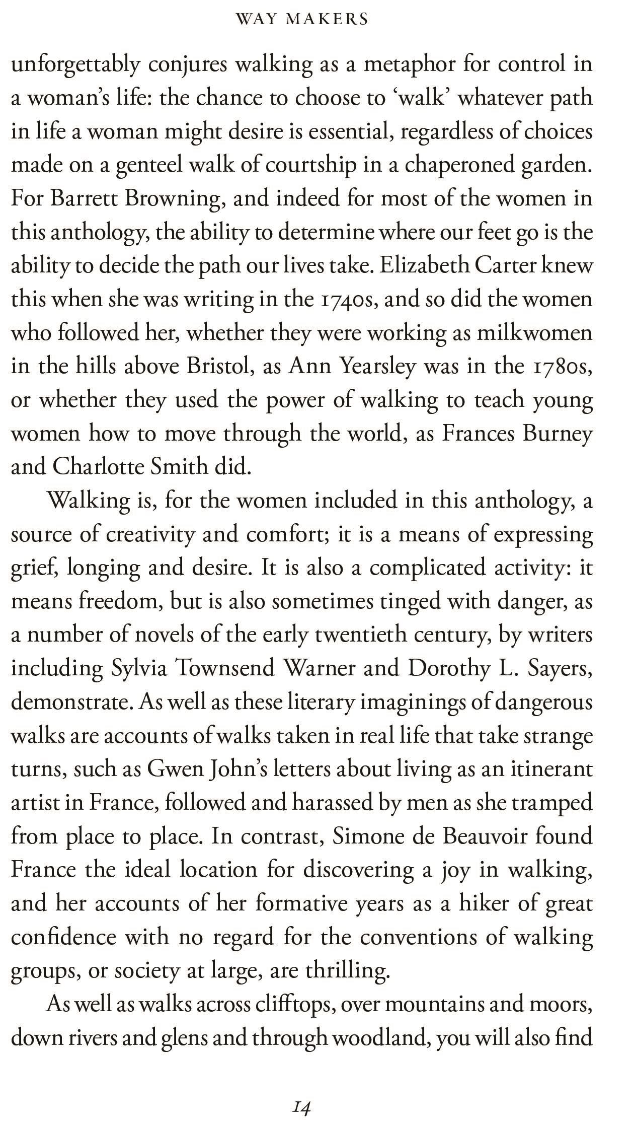 Way Makers An Anthology of Women Writing About Walking