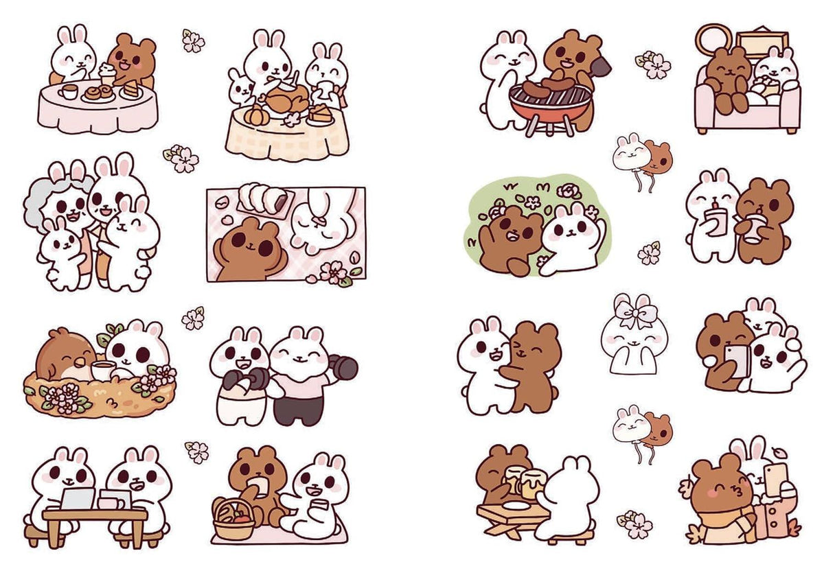 Cute 'n' Cozy Sticker Book: Cosy Moments
