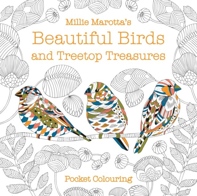 Pocket Colouring Book - Millie Marotta's Beautiful Birds