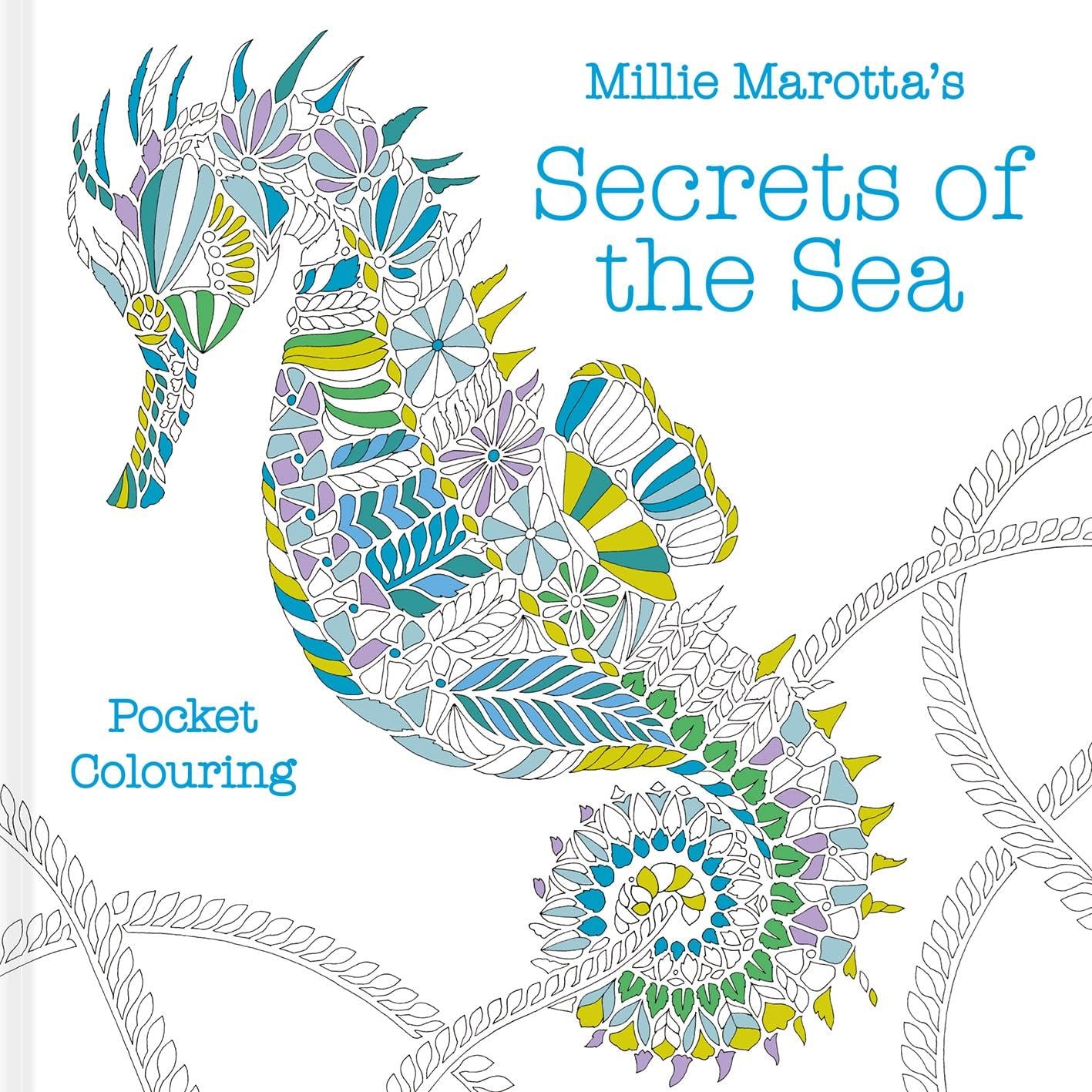 Secrets Of The Sea Pocket Colouring Book
