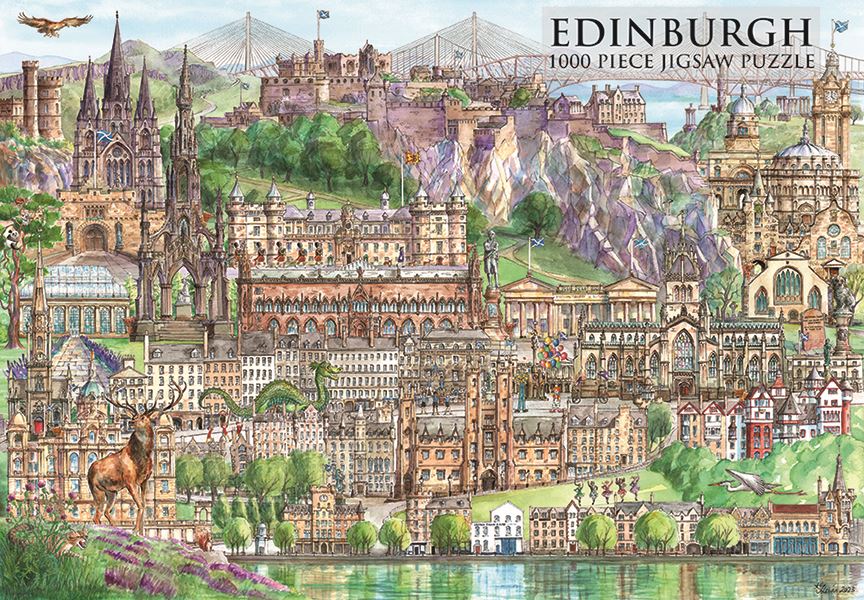 Edinburgh : 1000 Piece Jigsaw Puzzle