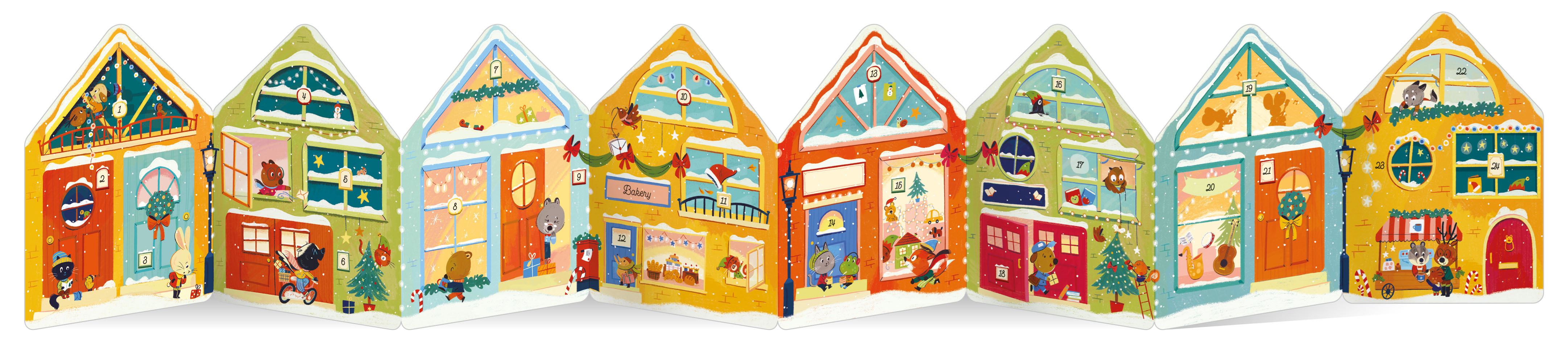 Counting the Days to Christmas Fold-out Book