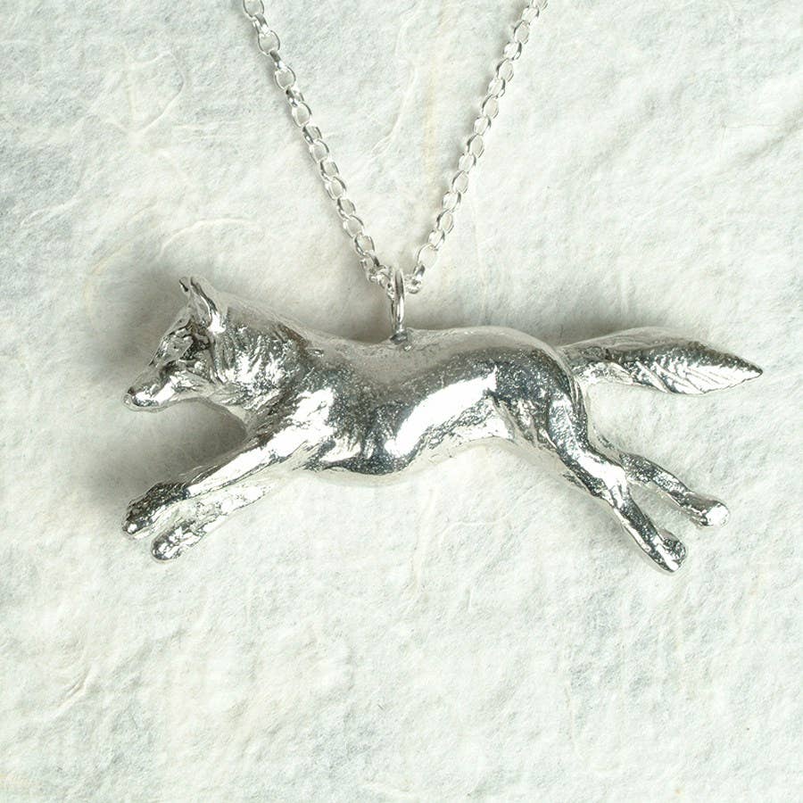 Running Fox Necklace