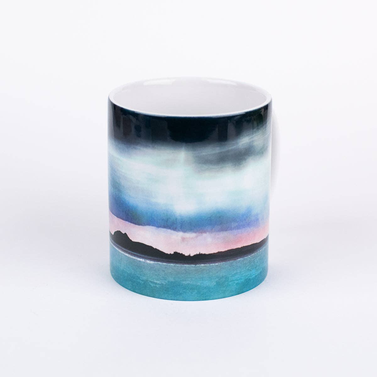 Edinburgh Skyline From East Lothian Mug