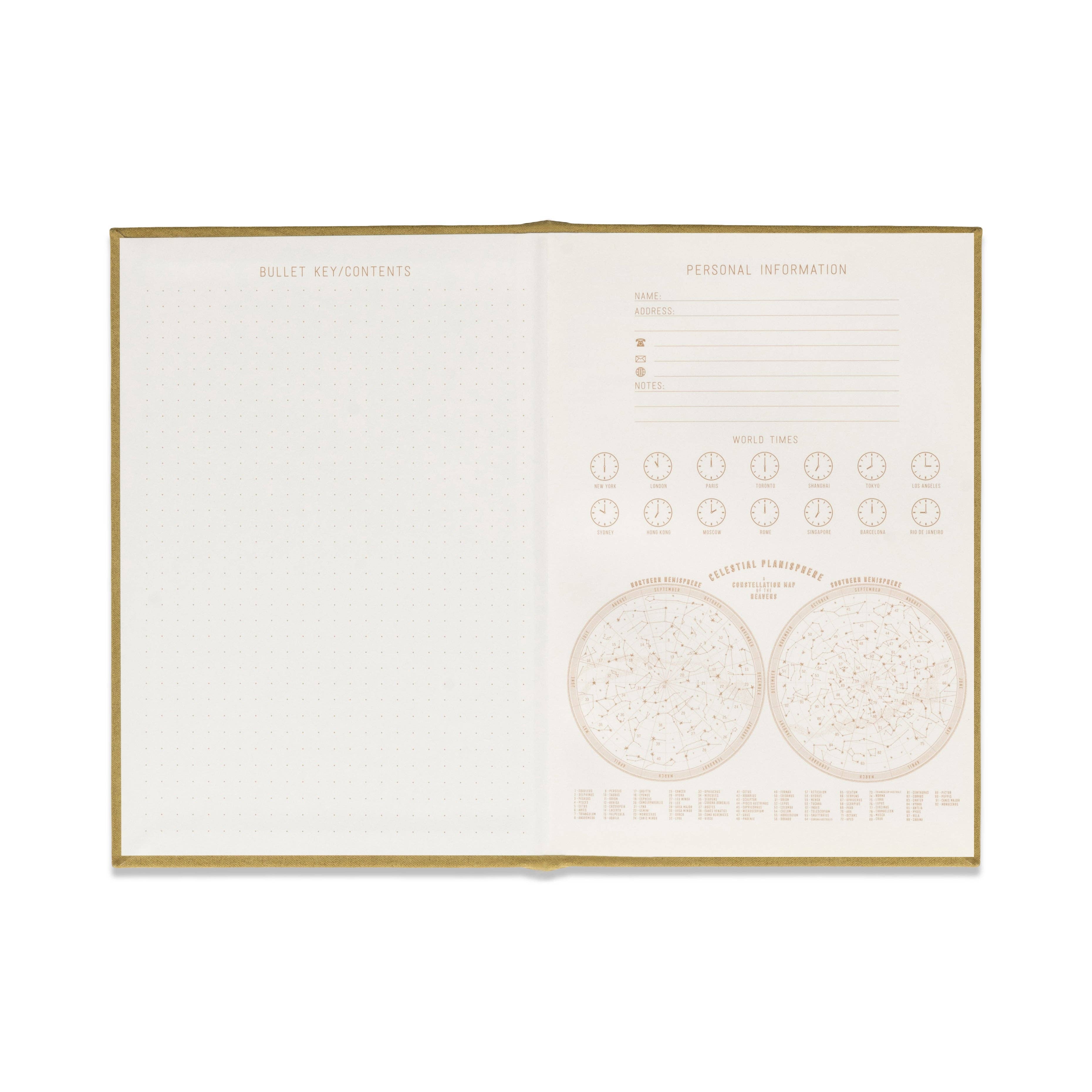 Suedette Hardcover Radiant Journal - Avocado