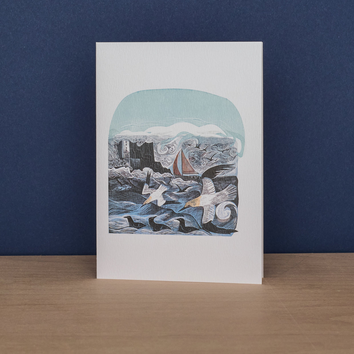 Pack Of 10 Sea Notecards & Envelopes