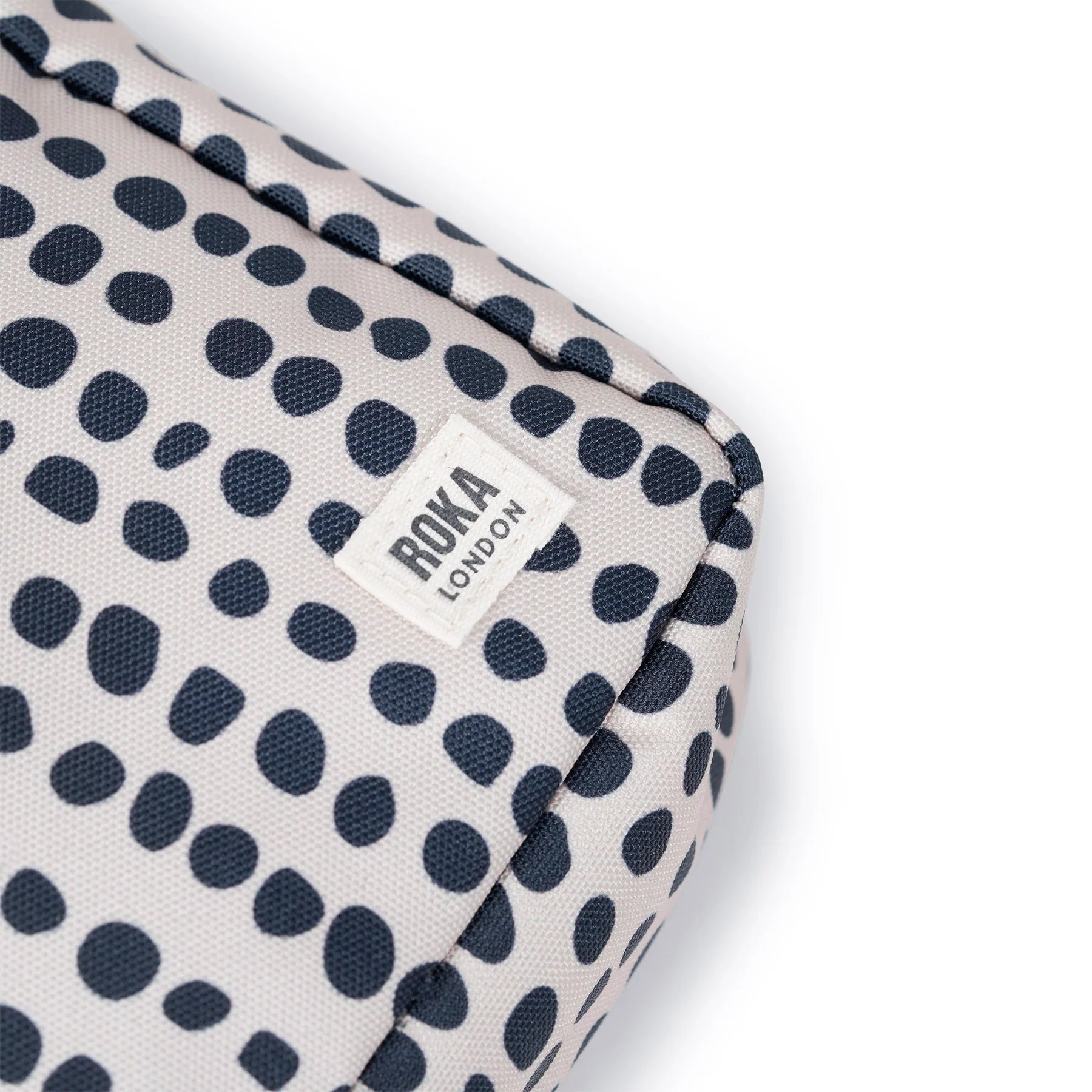 Linear Dot Bond Recycled Canvas Bag