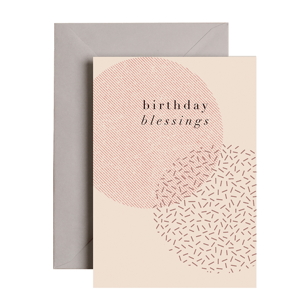 Blessings Birthday Card