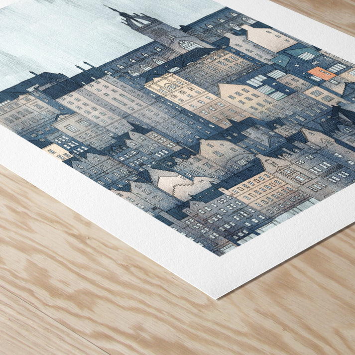 A4 Close Art Print
