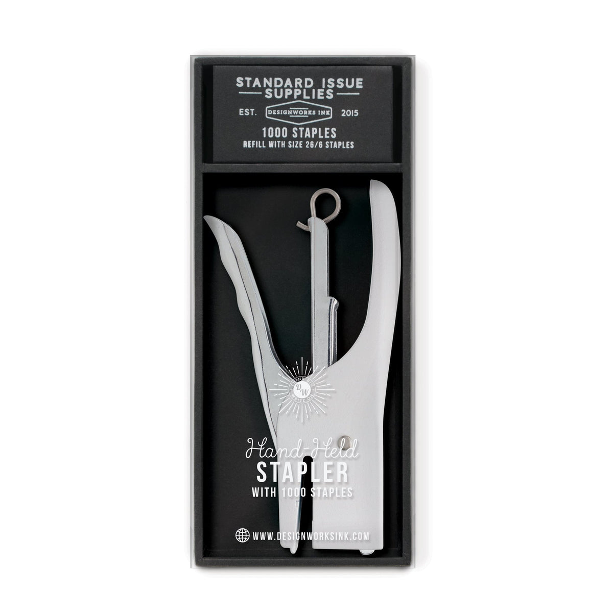 Standard Issue Stapler - White